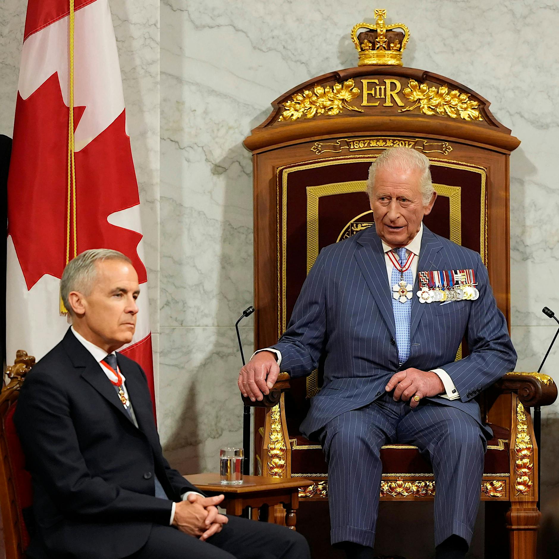 König Charles warnt vor Trump-Drohungen: Größte Gefahr für Kanada seit dem Zweiten Weltkrieg