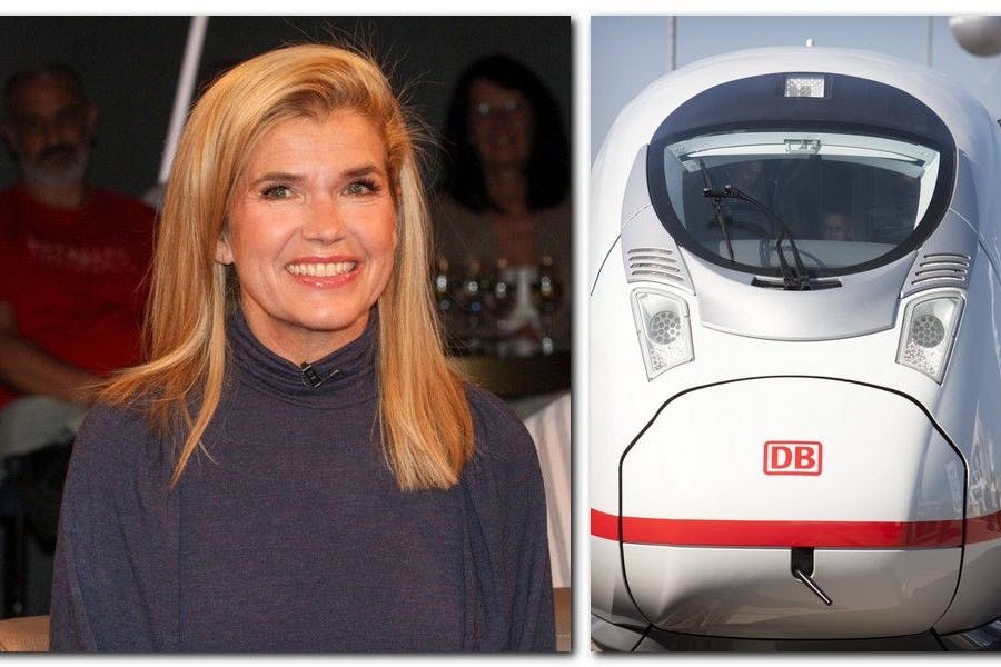Anke Engelke macht ein Praktikum bei der Deutschen Bahn.