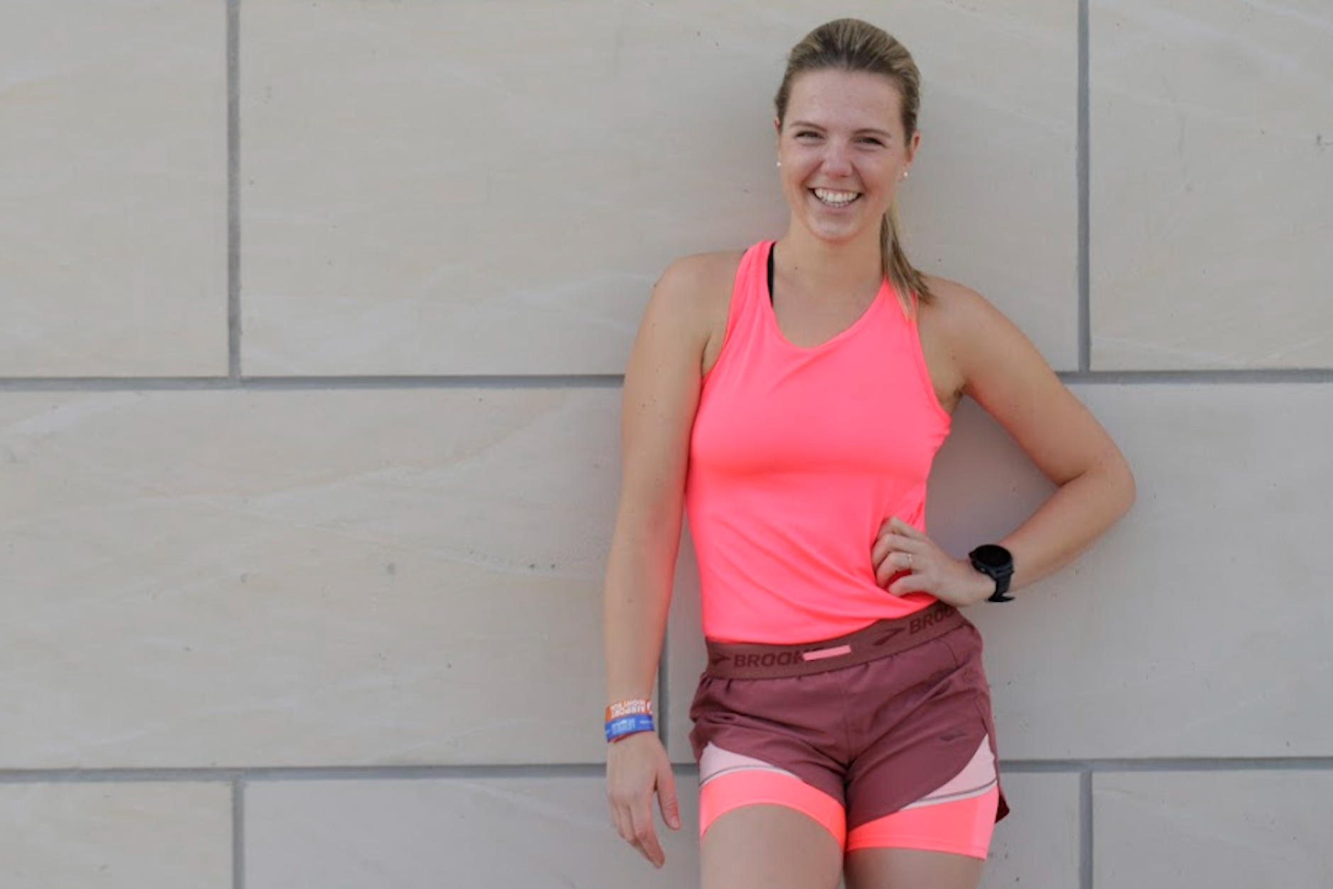 Die Berliner Extremsportlerin und Lauf-Influencerin Joyce Hübner.