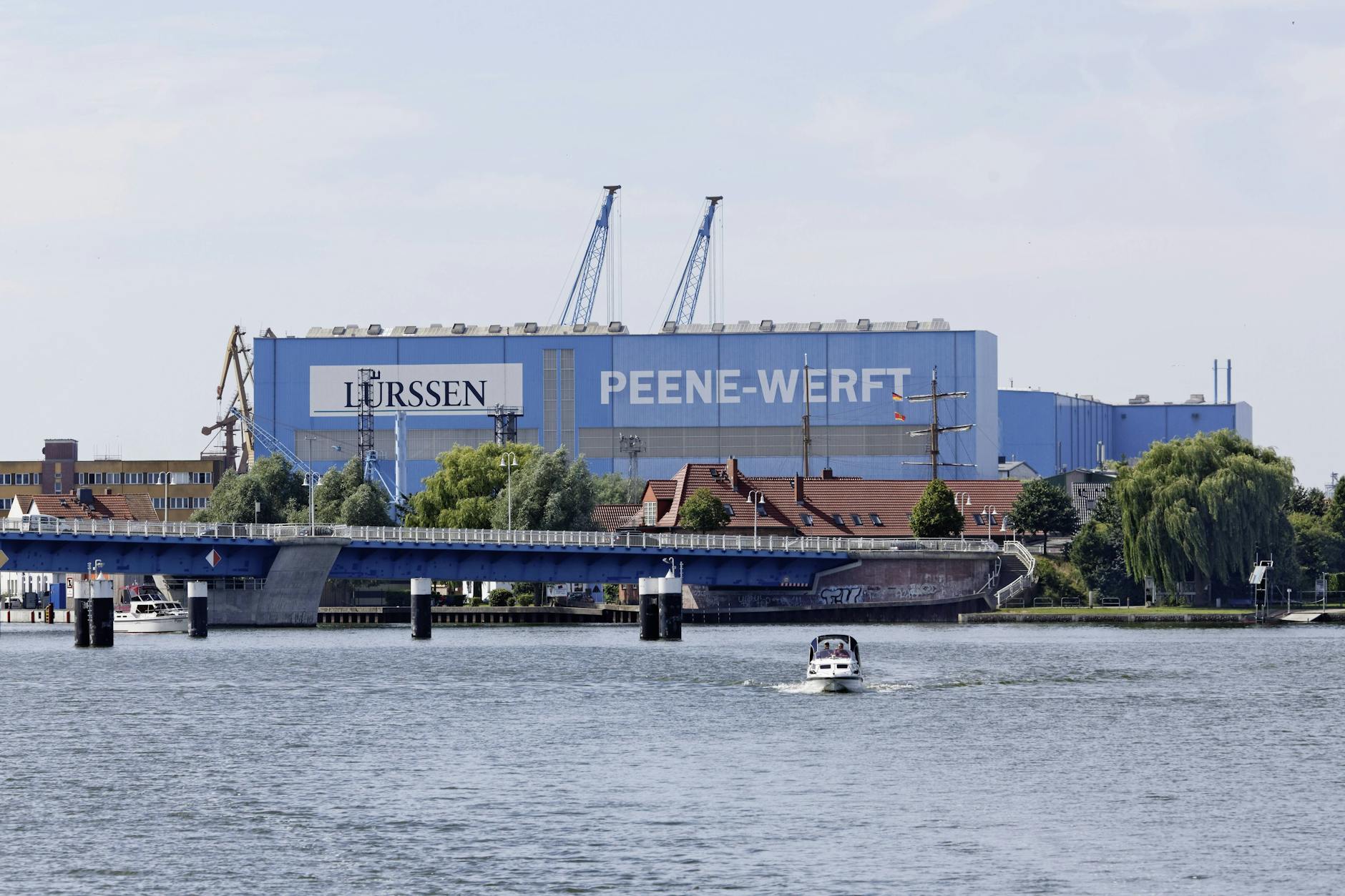 In Wolgast ereignete sich am Vatertag ein schweres Unglück.