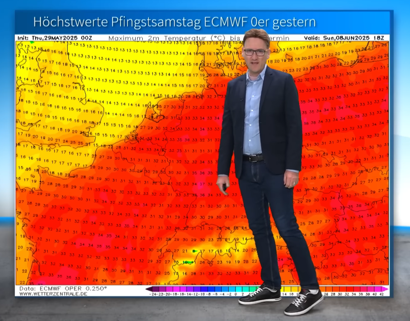 Gewitter-Horror, dann 40 Grad? Diese Wettervorhersage haut Sie um!