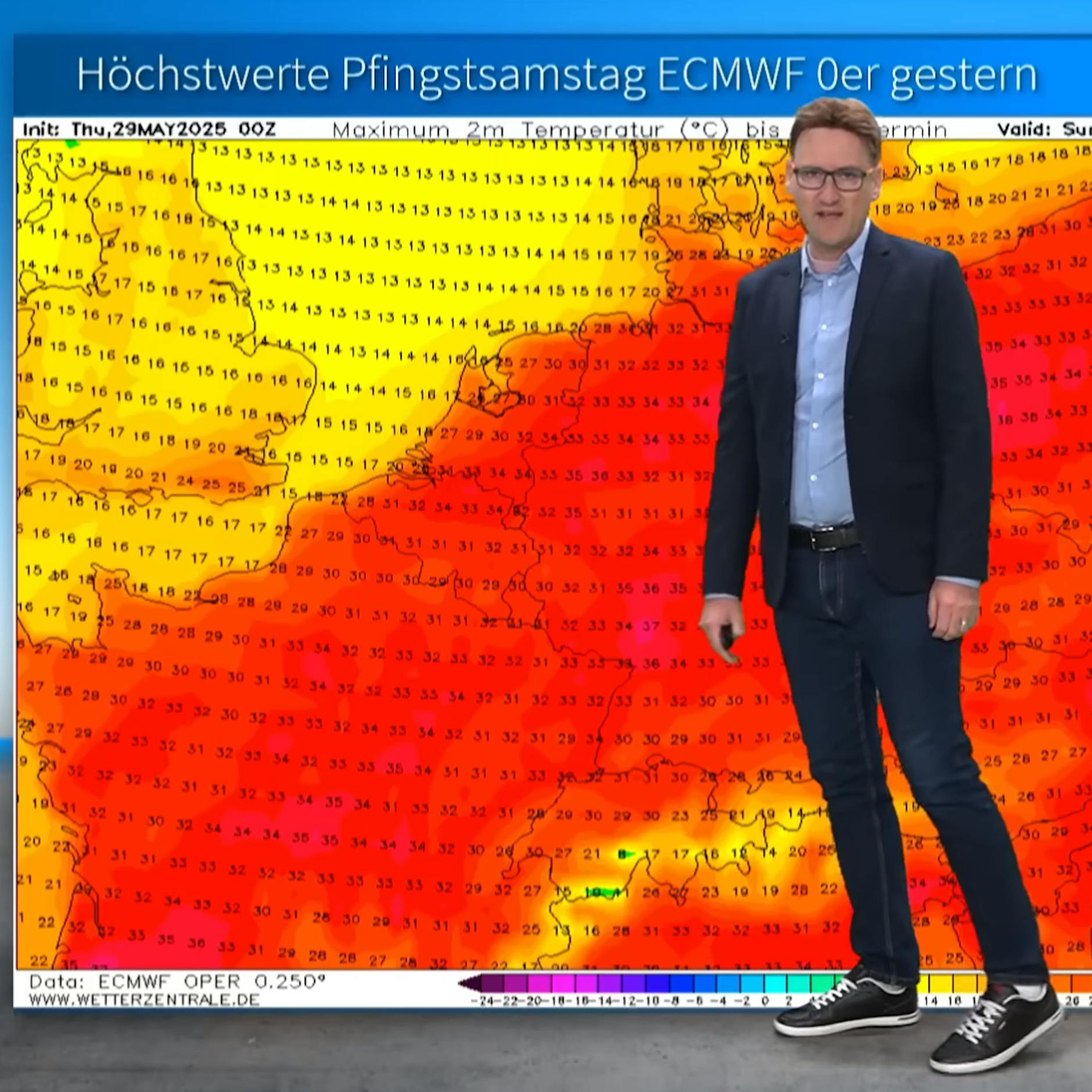 Gewitter-Horror, dann 40 Grad? Diese Wettervorhersage haut Sie um!