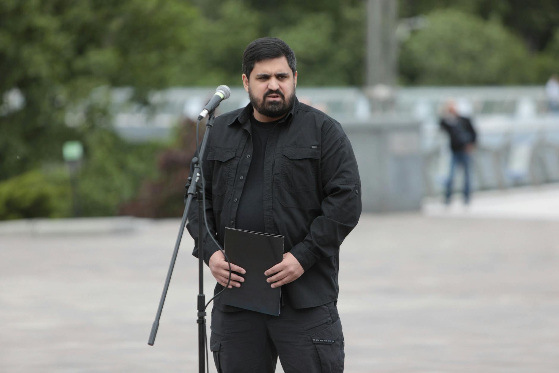 Der vom ukrainischen Präsidenten ernannte Leiter der Kiewer Militärverwaltung, Timur Tkatschenko.