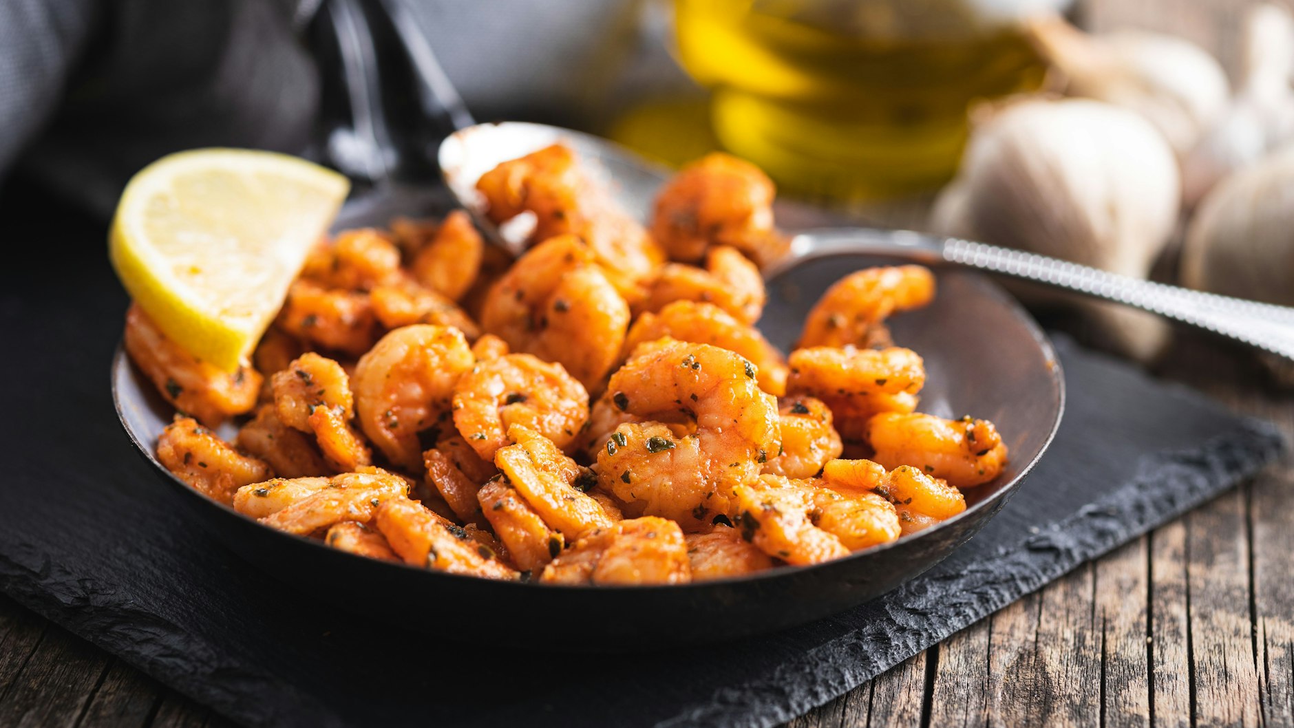 Garnelen sind kalorienarme Eiweiß-Lieferanten.