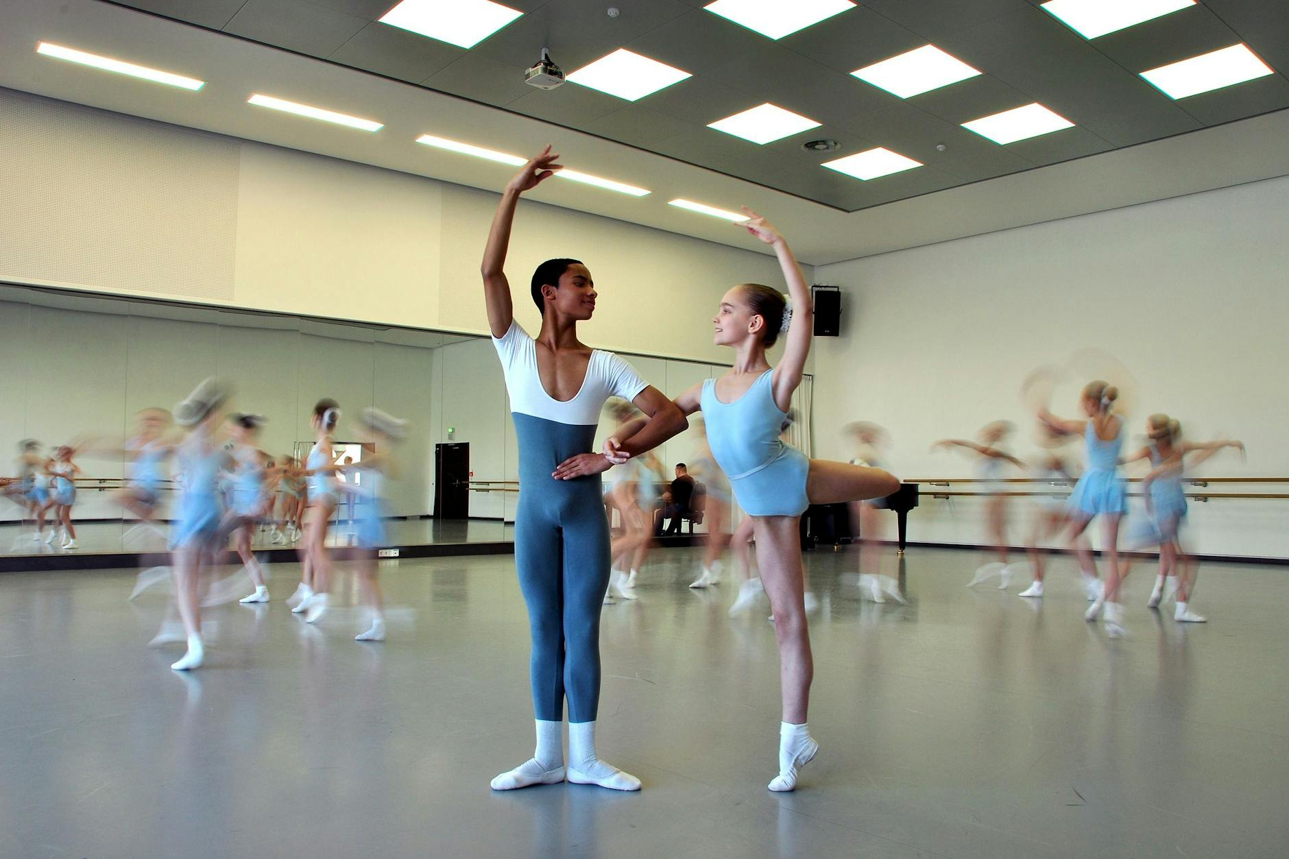 Unterricht in der Staatlichen Ballettschule Berlin