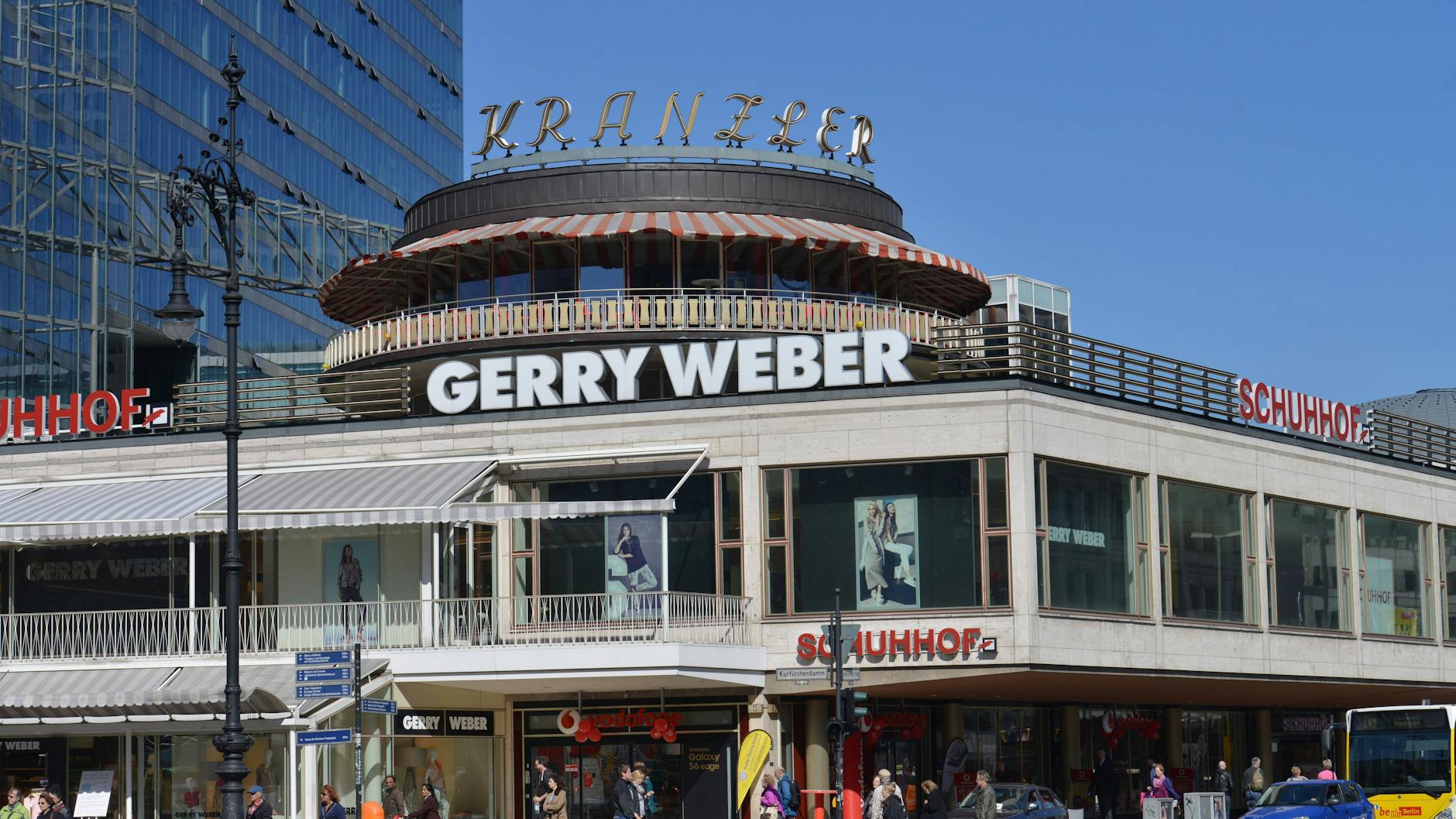 Die Gerry Weber AG gab ihre repräsentative Filiale im Kranzler-Eck in Berlin bereits 2016 auf.