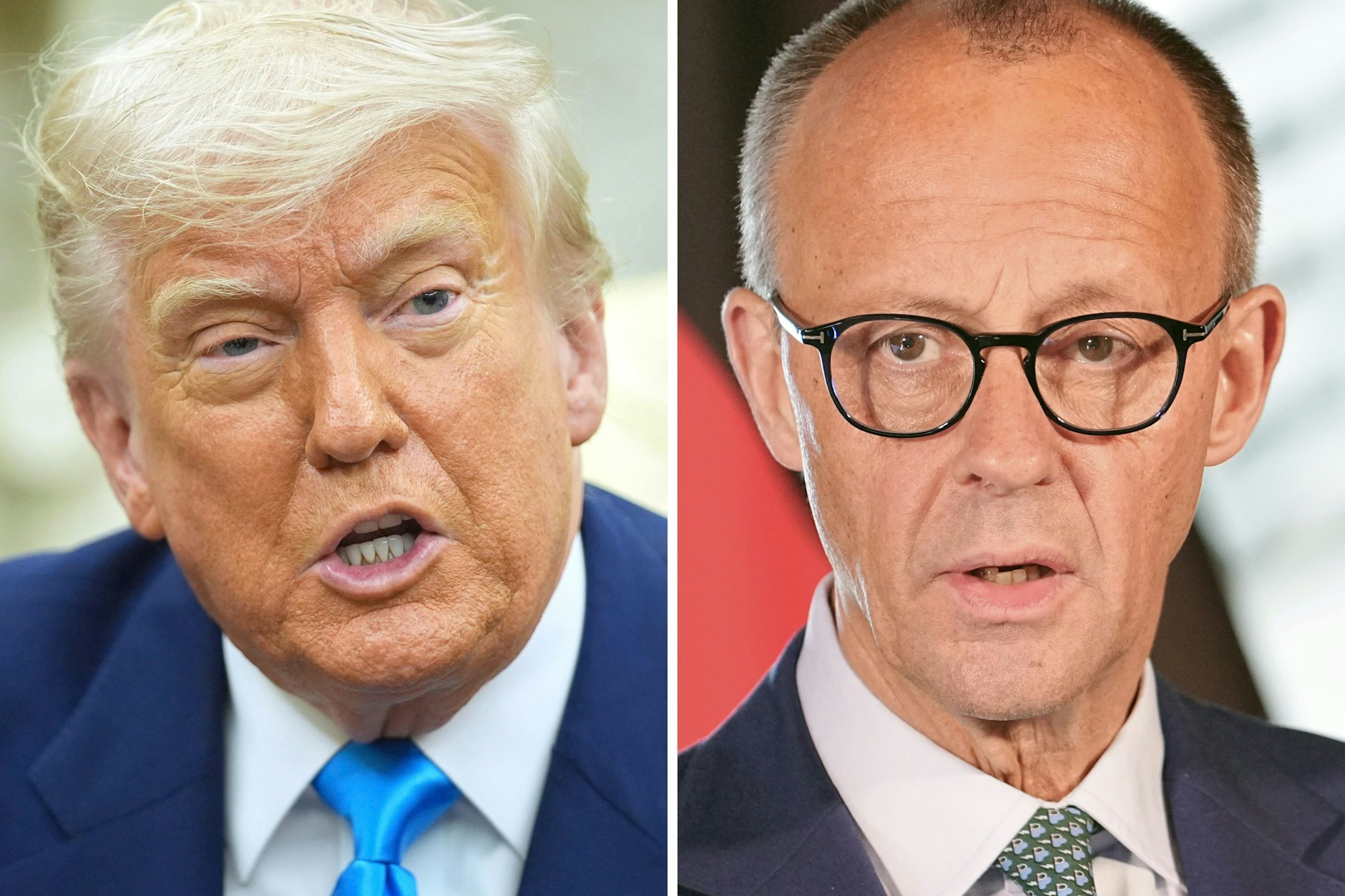 Mitte der Woche treffen sich US-Präsident Donald Trump und Kanzler Friedrich Merz.