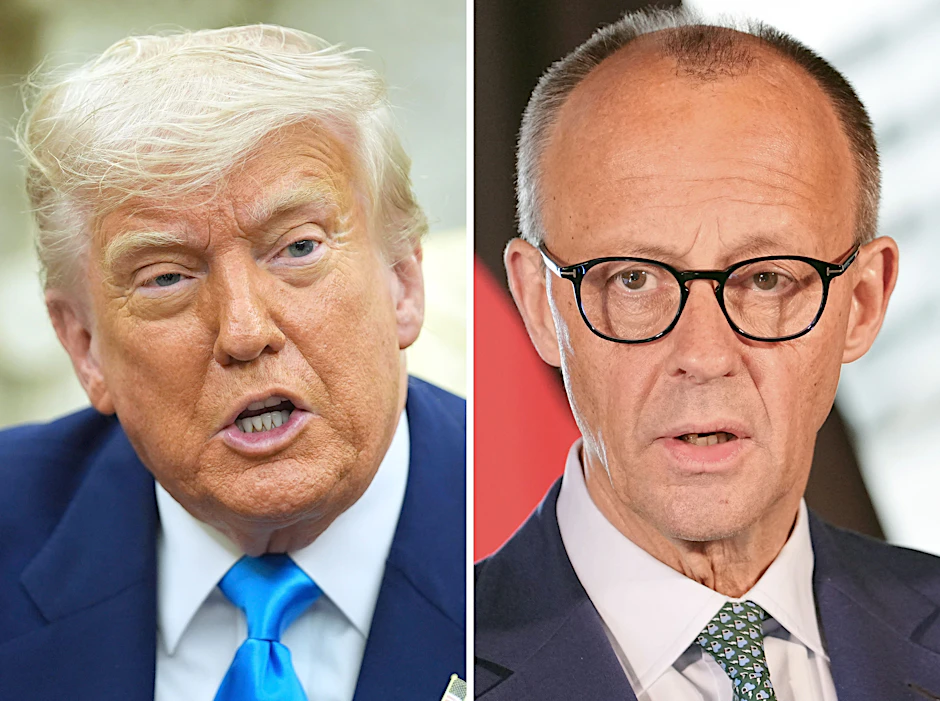 Mitte der Woche treffen sich US-Präsident Donald Trump und Kanzler Friedrich Merz.