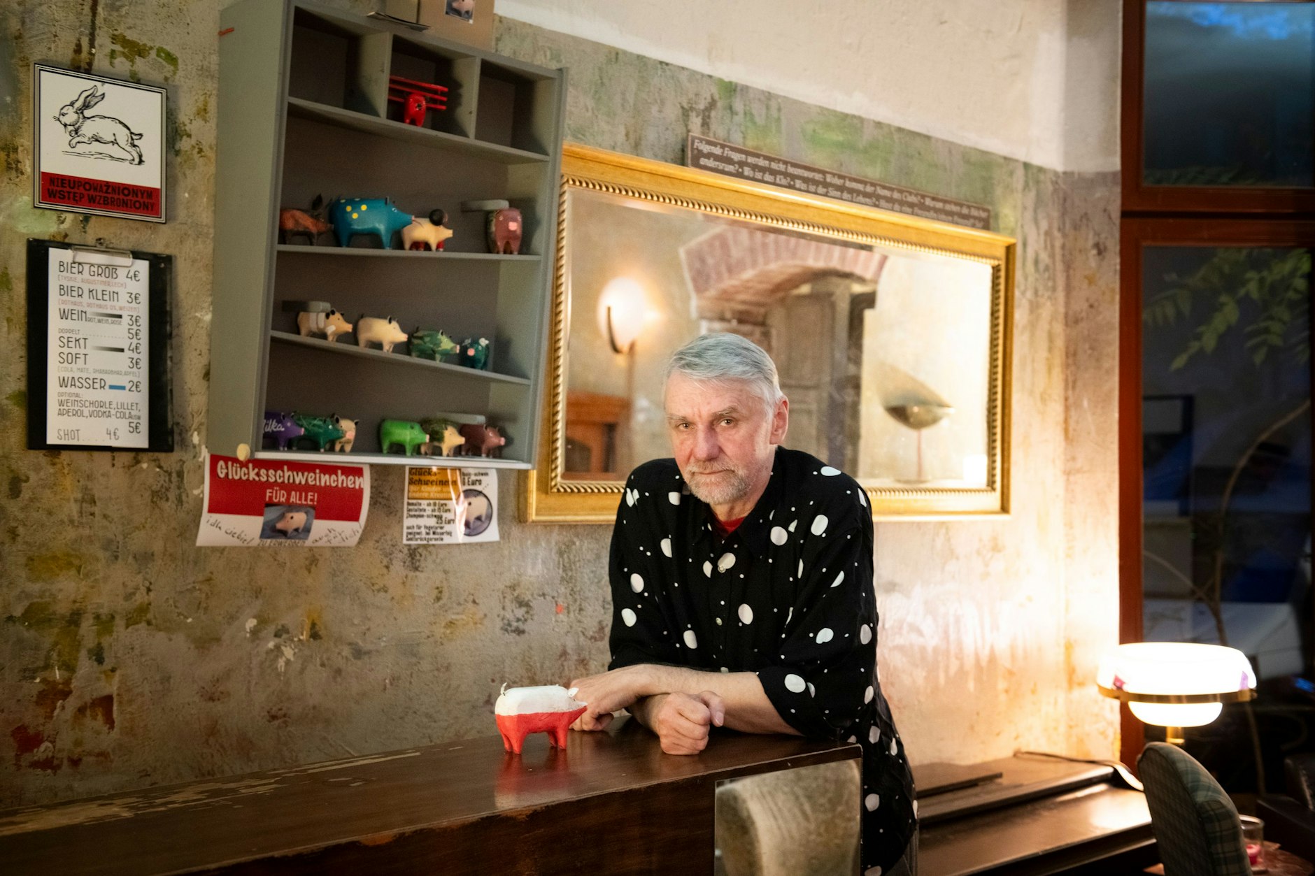 Piotr Mordel führt den Club der polnischen Versager e.V. in Berlin-Mitte.