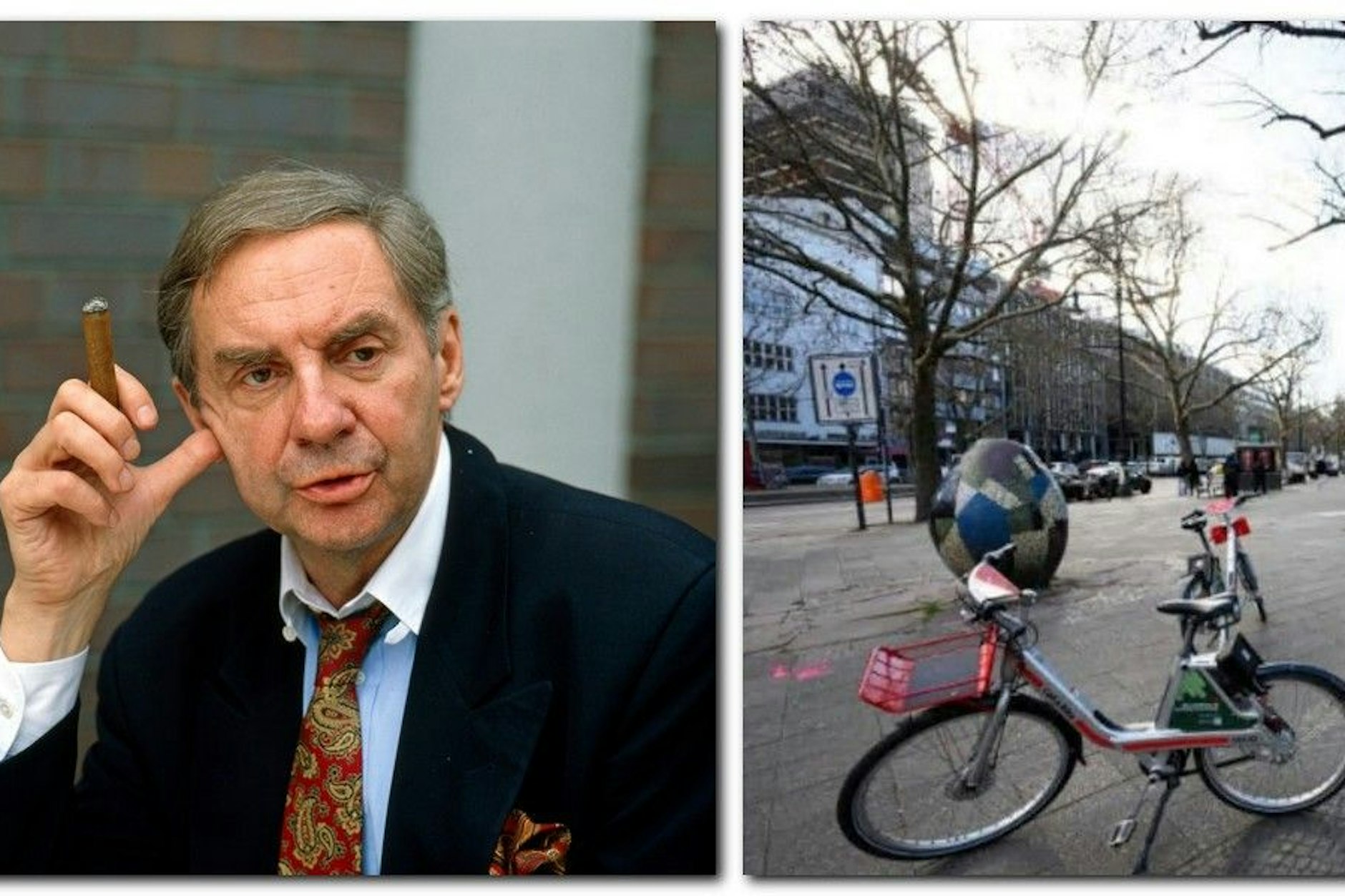 Hier am Kurfürstendamm soll der Harald-Juhnke-Platz im September hin.