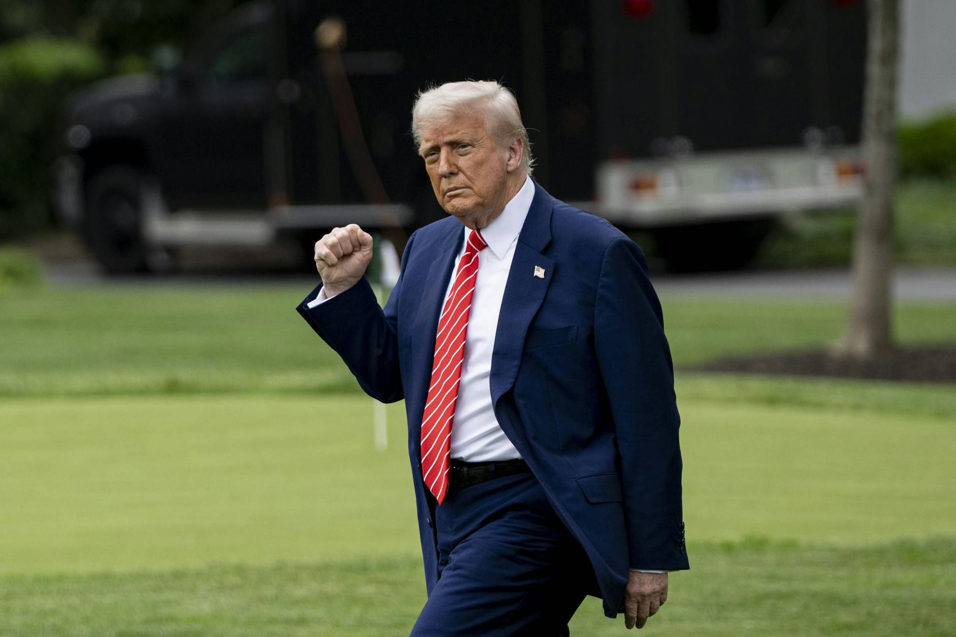 In der Kritik: US-Präsident Donald Trump verbreitete einen Beitrag über Joe Biden.