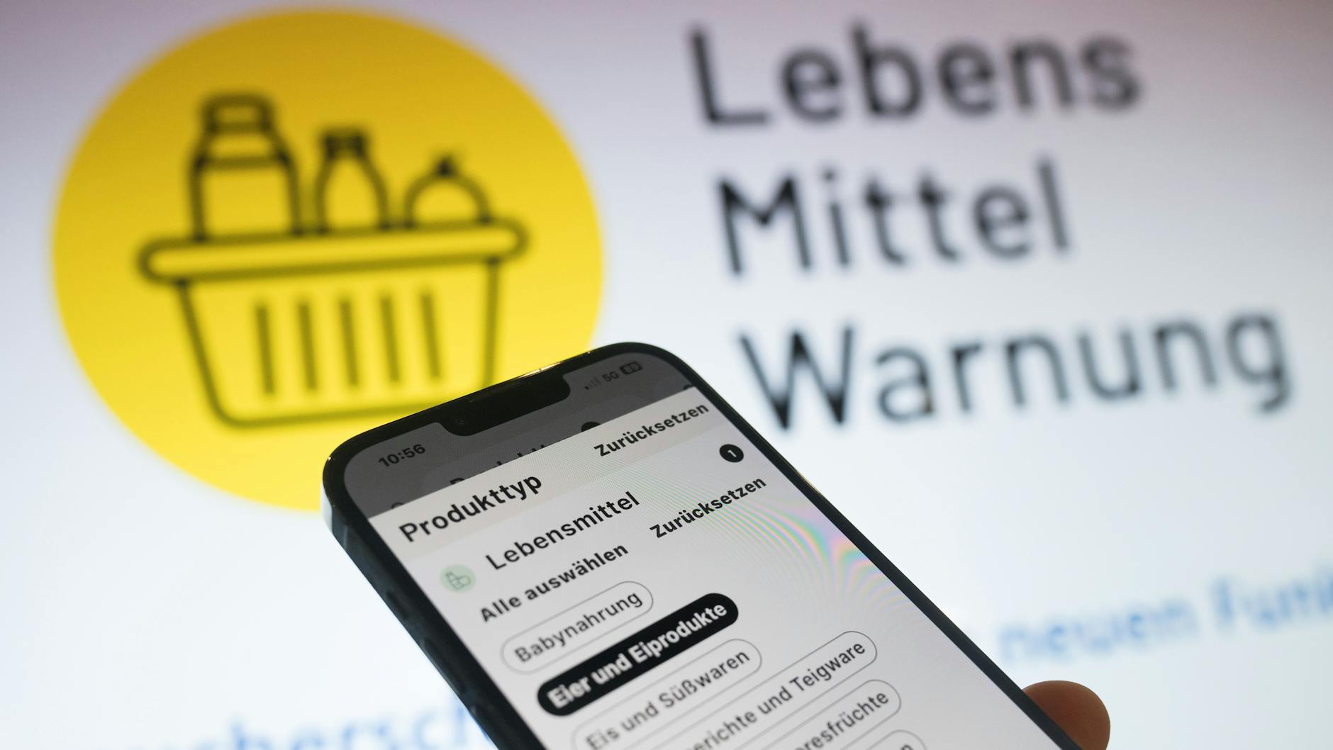 Auf der App Lebensmittelwarnung.de erfasst Bundesamt für Verbraucherschutz und Lebensmittelsicherheit Rückrufe von Produkten wegen Gesundheitsgefahr.