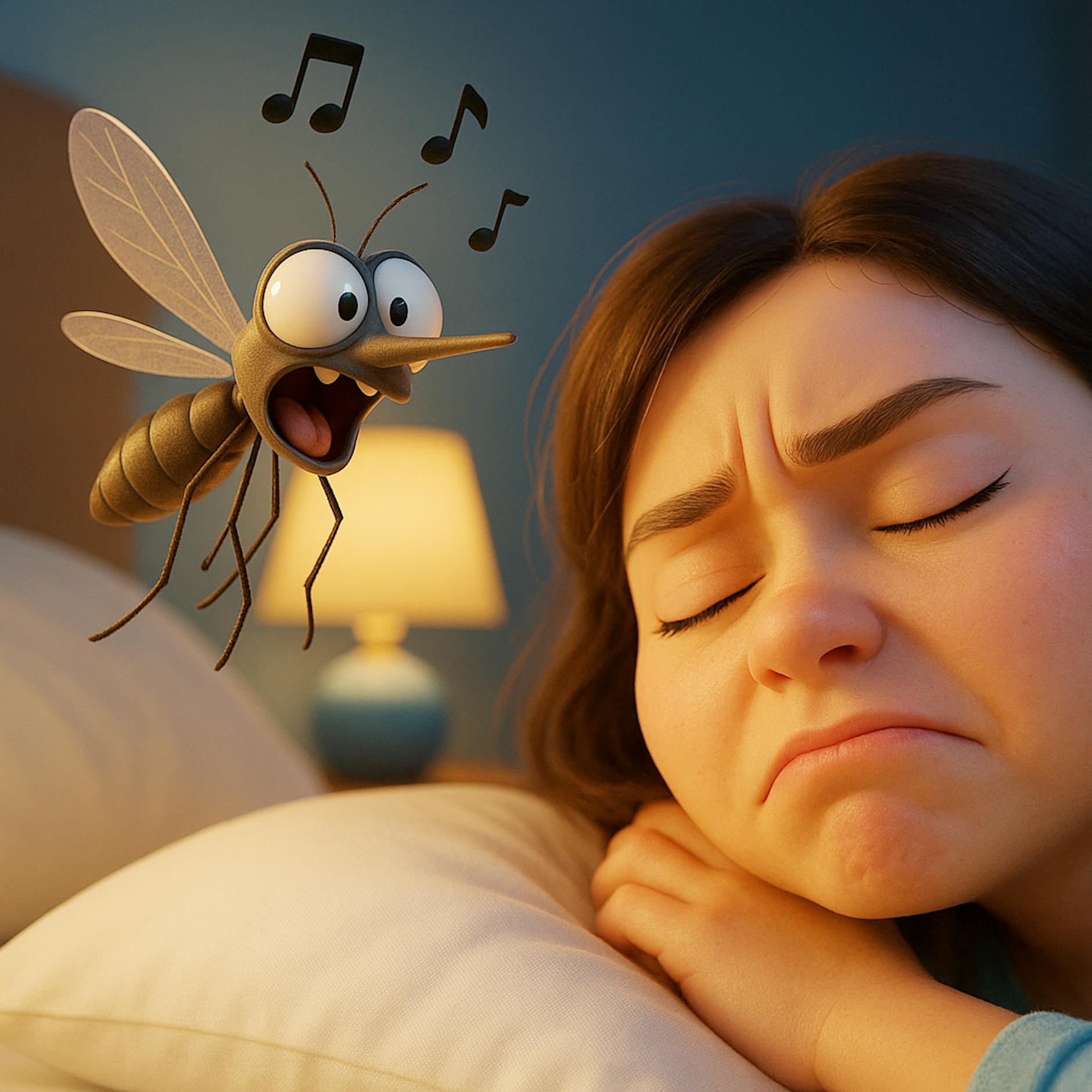 Rätsel des Alltags: Warum summen Mücken – und warum immer am Ohr?