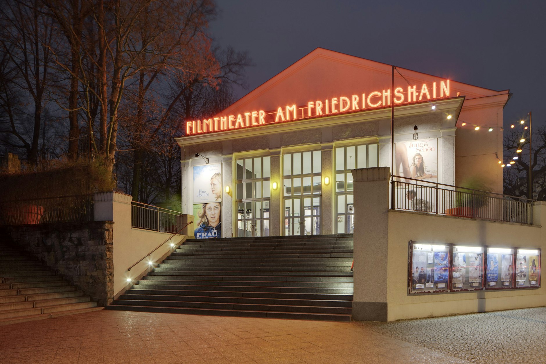 Hat Friedrichshain im Namen, liegt aber im Ortsteil Prenzlauer Berg: das Filmtheater