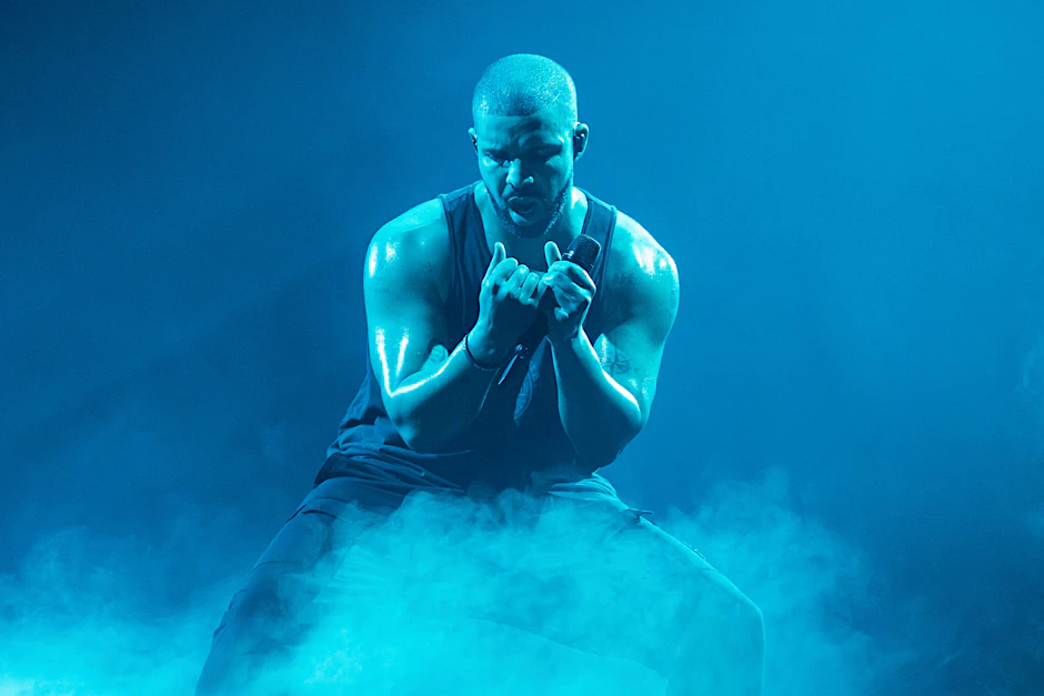 Drake wie wir ihn zuletzt in Berlin gesehen haben: am 9. März 2017 in der Mercedes-Benz-Arena