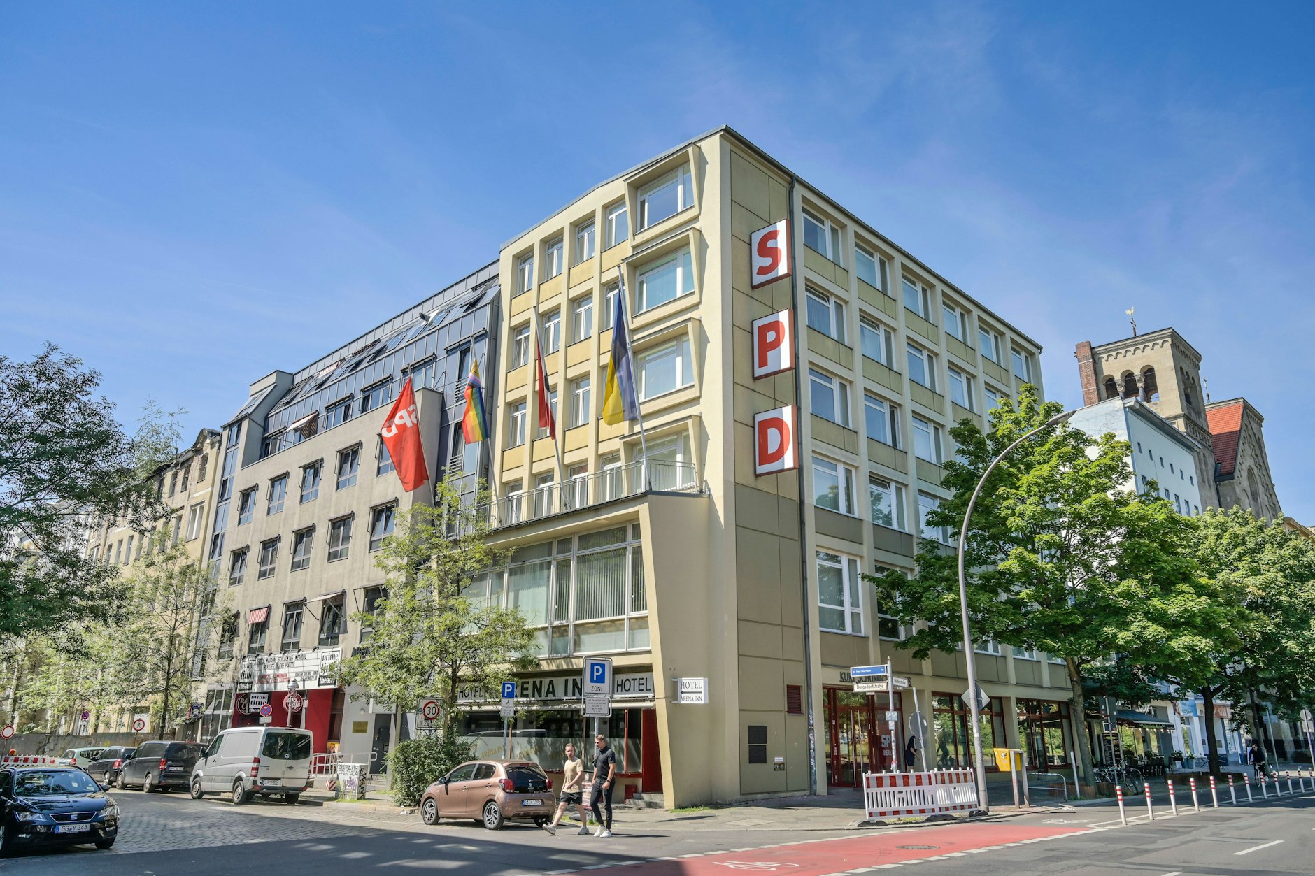 Kurt-Schumacher-Haus in Berlin-Mitte.