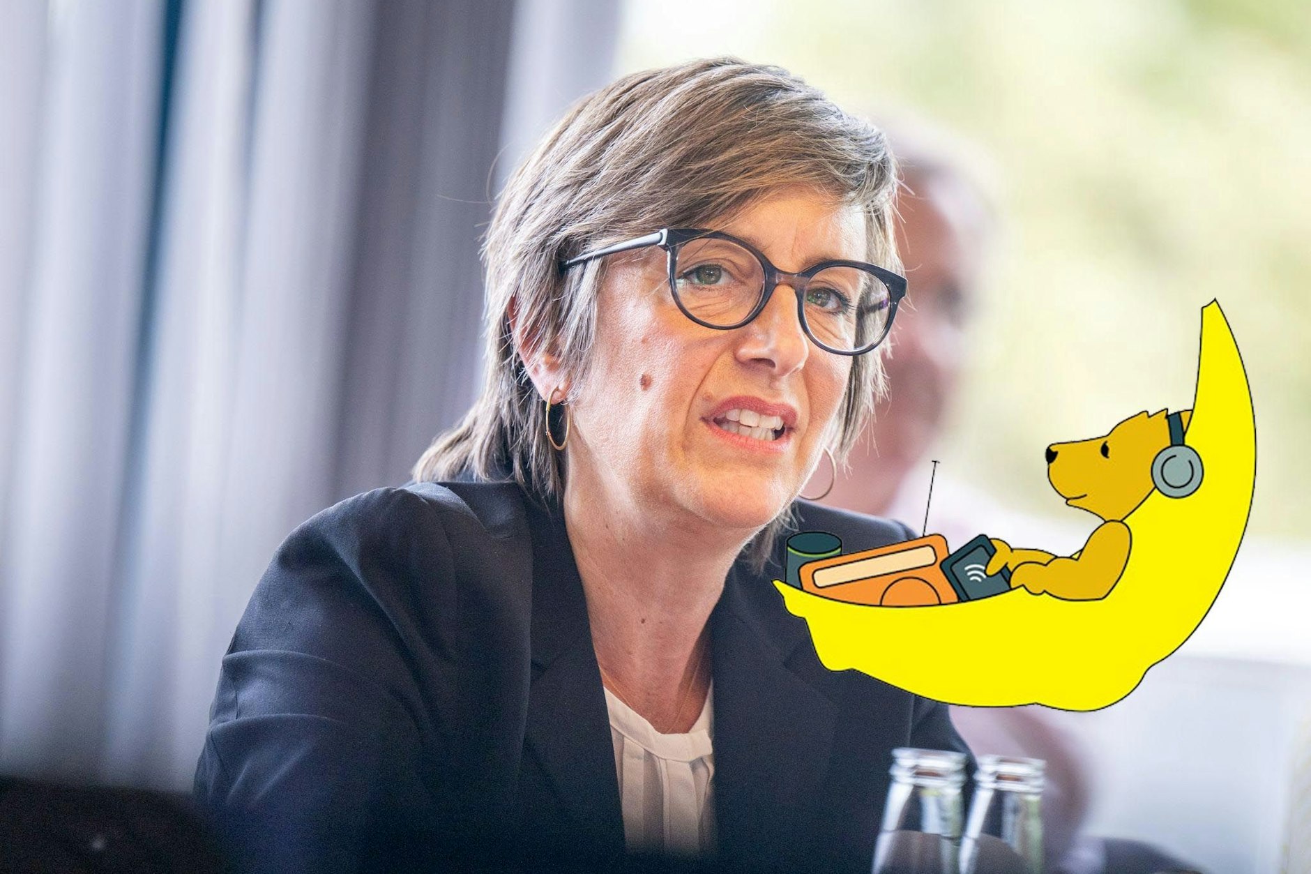 Ulrike Demmer, die Intendantin des rbb, will den Ohrenbär doch behalten. Das teilte der Sender jetzt mit.