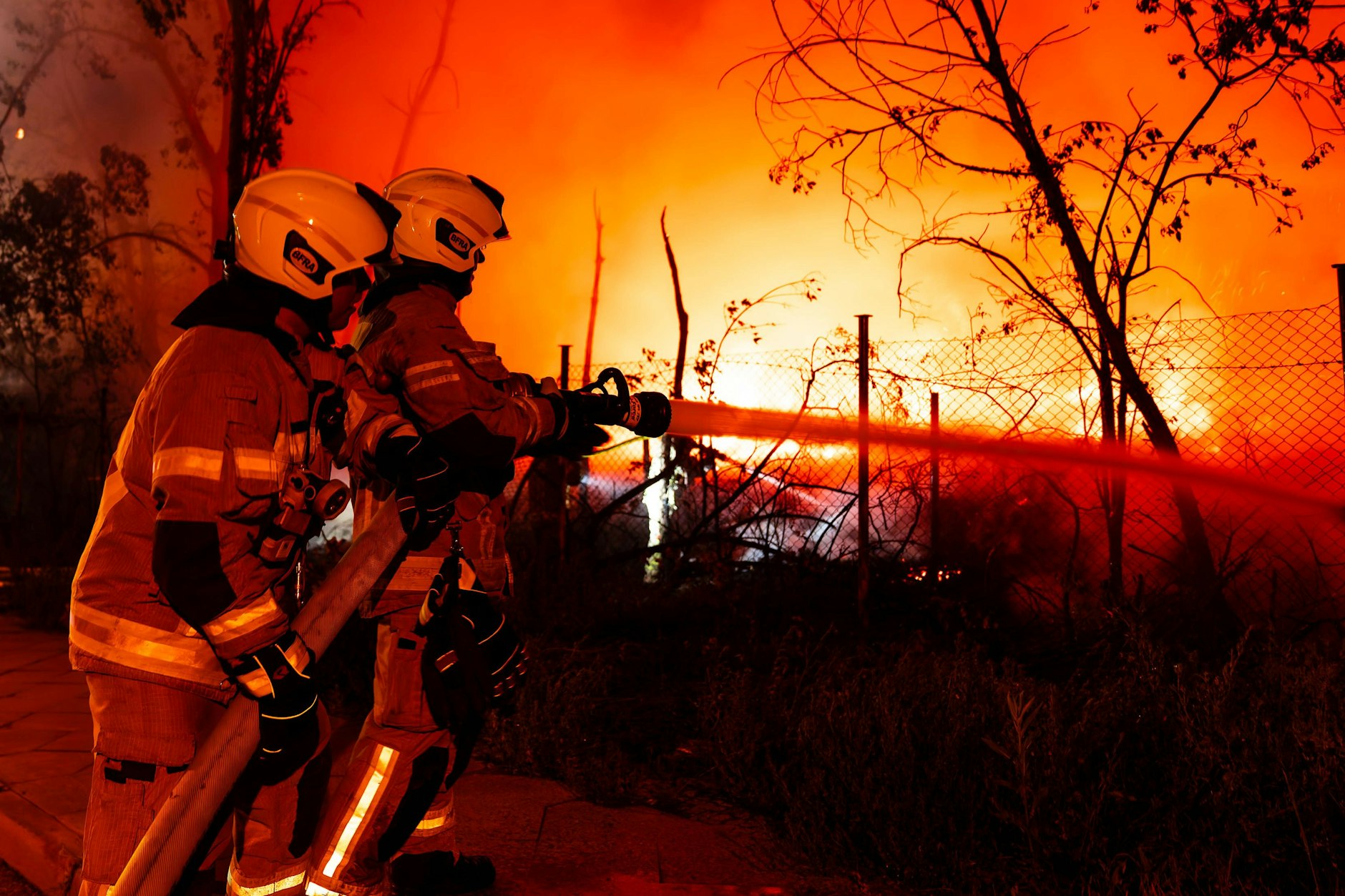 In der Nacht von Sonntag zu Montag brannte es in einem Gewerbegebiet in Marzahn. Auch das Depot des DDR-Museum Berlin befindet sich hier.