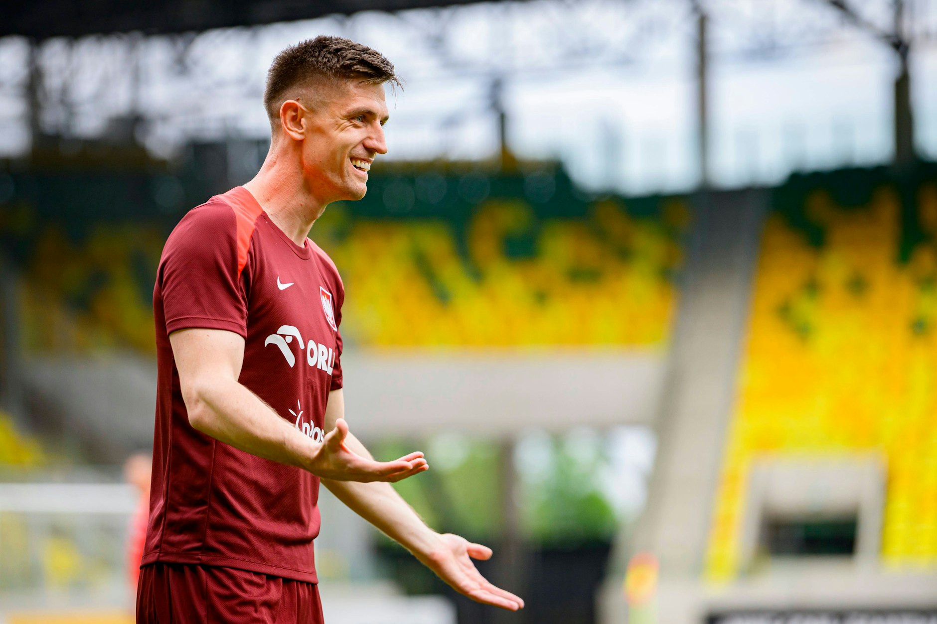 Ex-Hertha-Stürmer Krzysztof Piatek blühte beim türkischen Klub Basaksehir wieder auf. Jetzt wechselt er nah Katar.