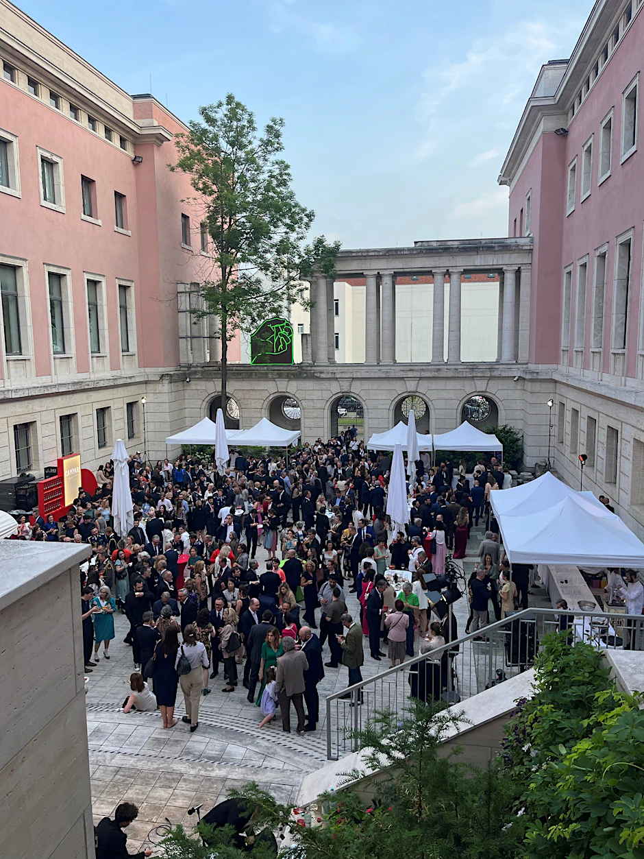 Ein Fest zum italienischen Unabhängigkeitstag in der italienischen Botschaft in Berlin