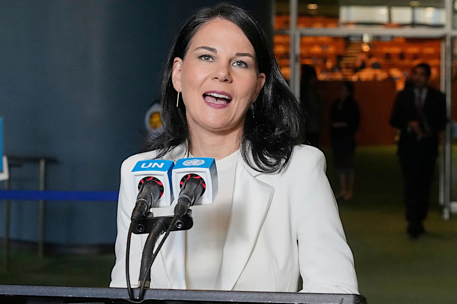 Die Präsidentin der UN-Generalversammlung, Annalena Baerbock.
