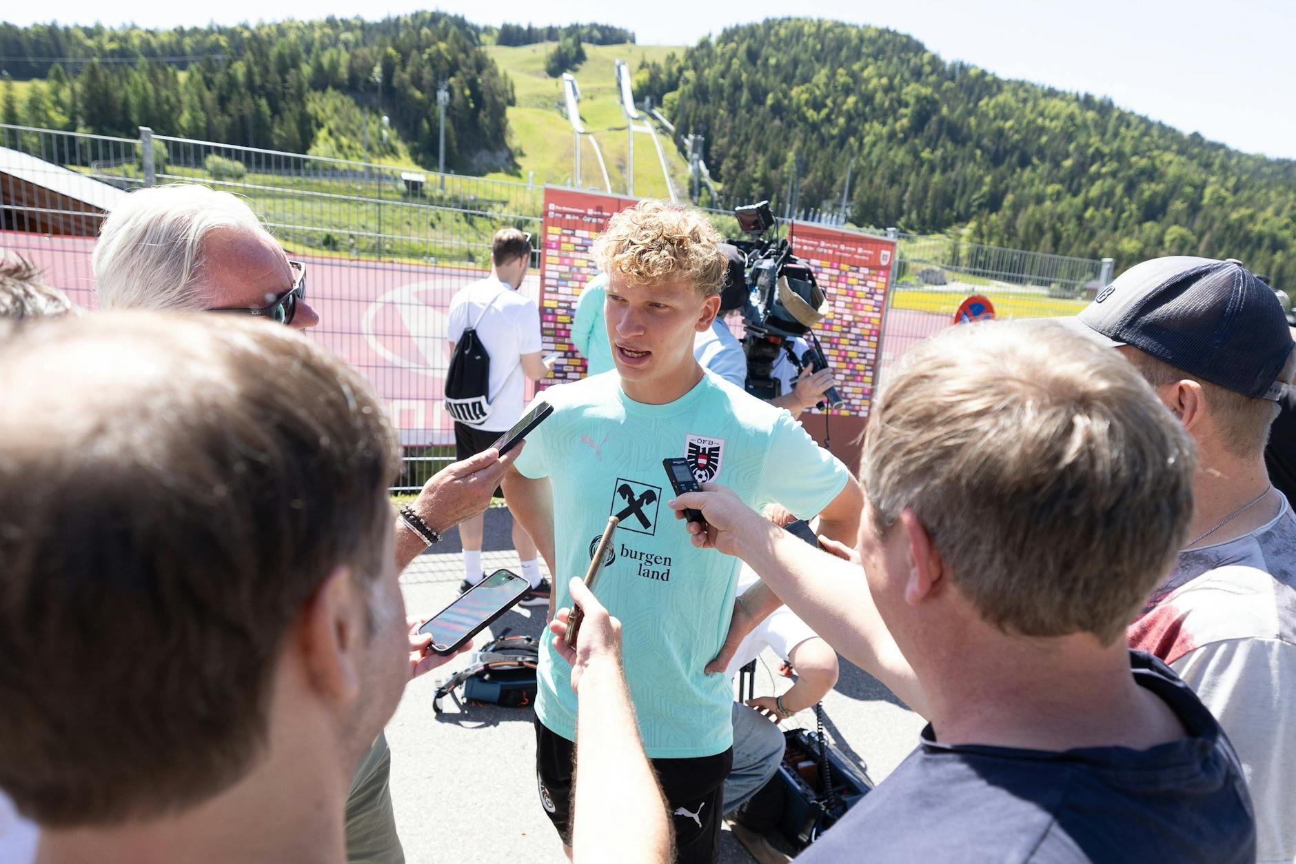 Von wegen Urlaub: Leopold Querfeld kämpft nach der Saison mit dem 1. FC Union Berlin mit Österreich in der WM-Qualifikation um Punkte.