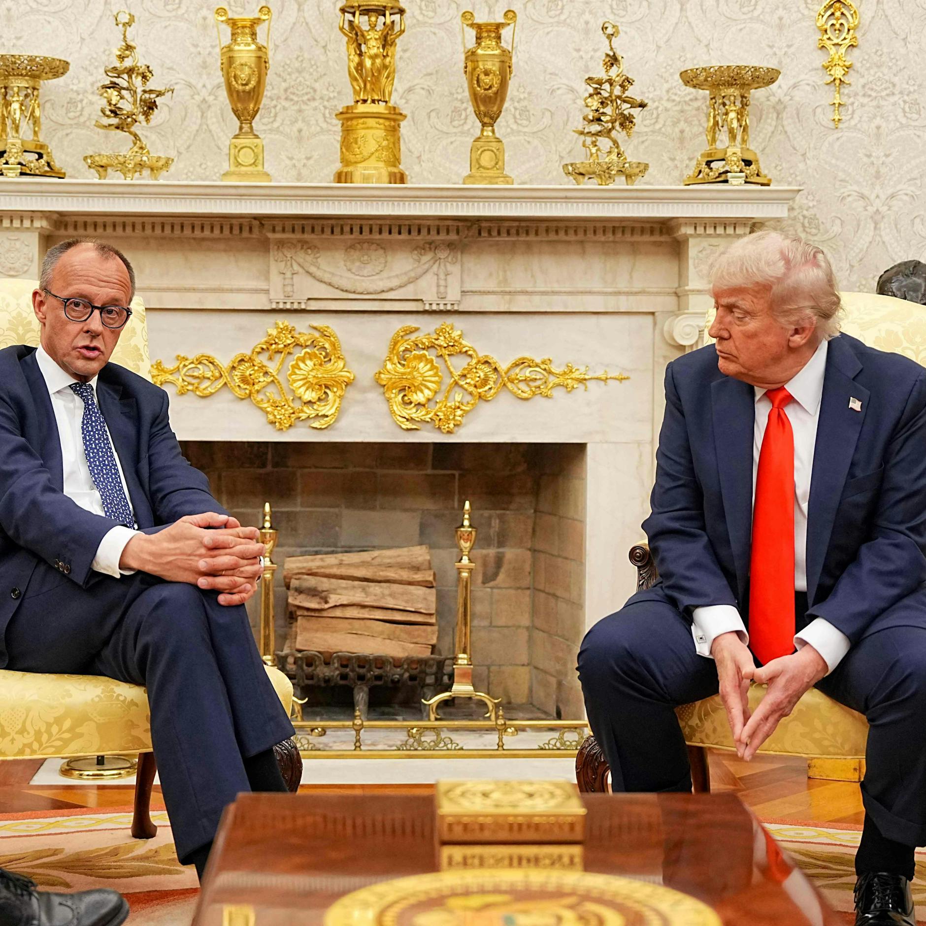 Image - Donald Trump empfängt Friedrich Merz im Weißen Haus – Streitpunkte, Signale, Seitenhiebe