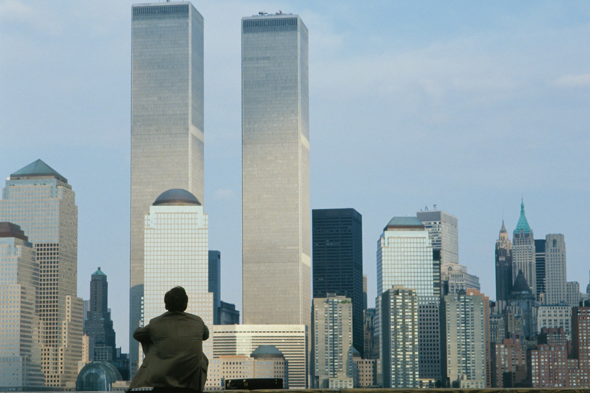 Die Twin Tower, wenige Monate vor dem 11. September: Die Anschläge gelten als historische Zäsur.