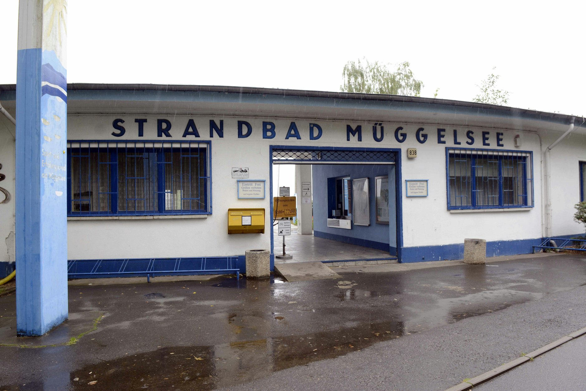 Treptow-Köpenick: Das Strandbad Müggelsee wird derzeit saniert.