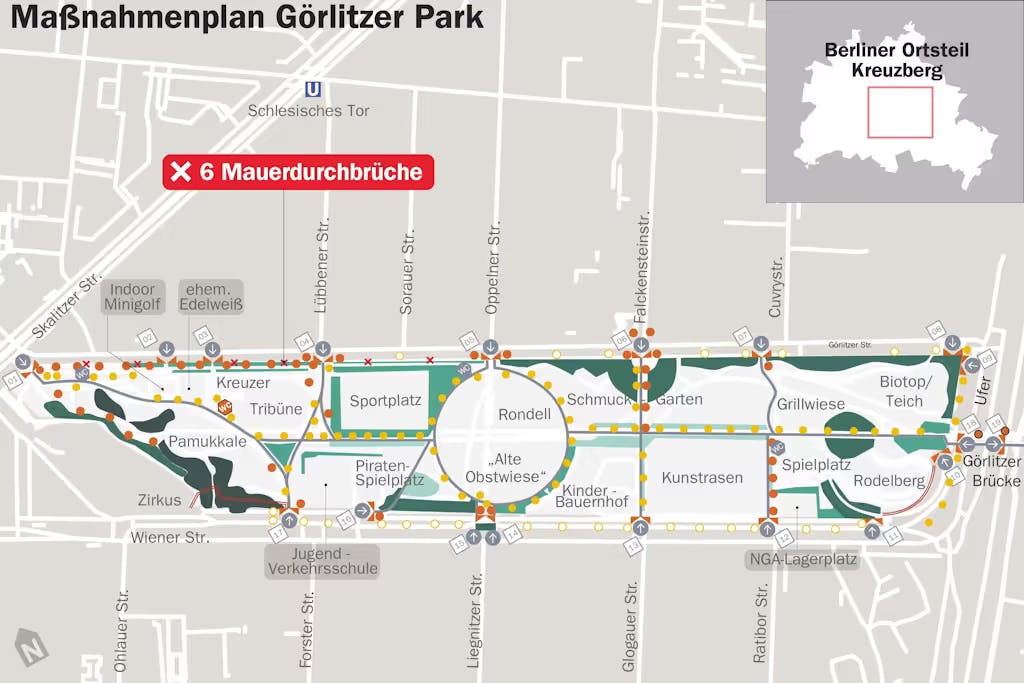 Die Pläne des Berliner Senats für den Görlitzer Park in Kreuzberg