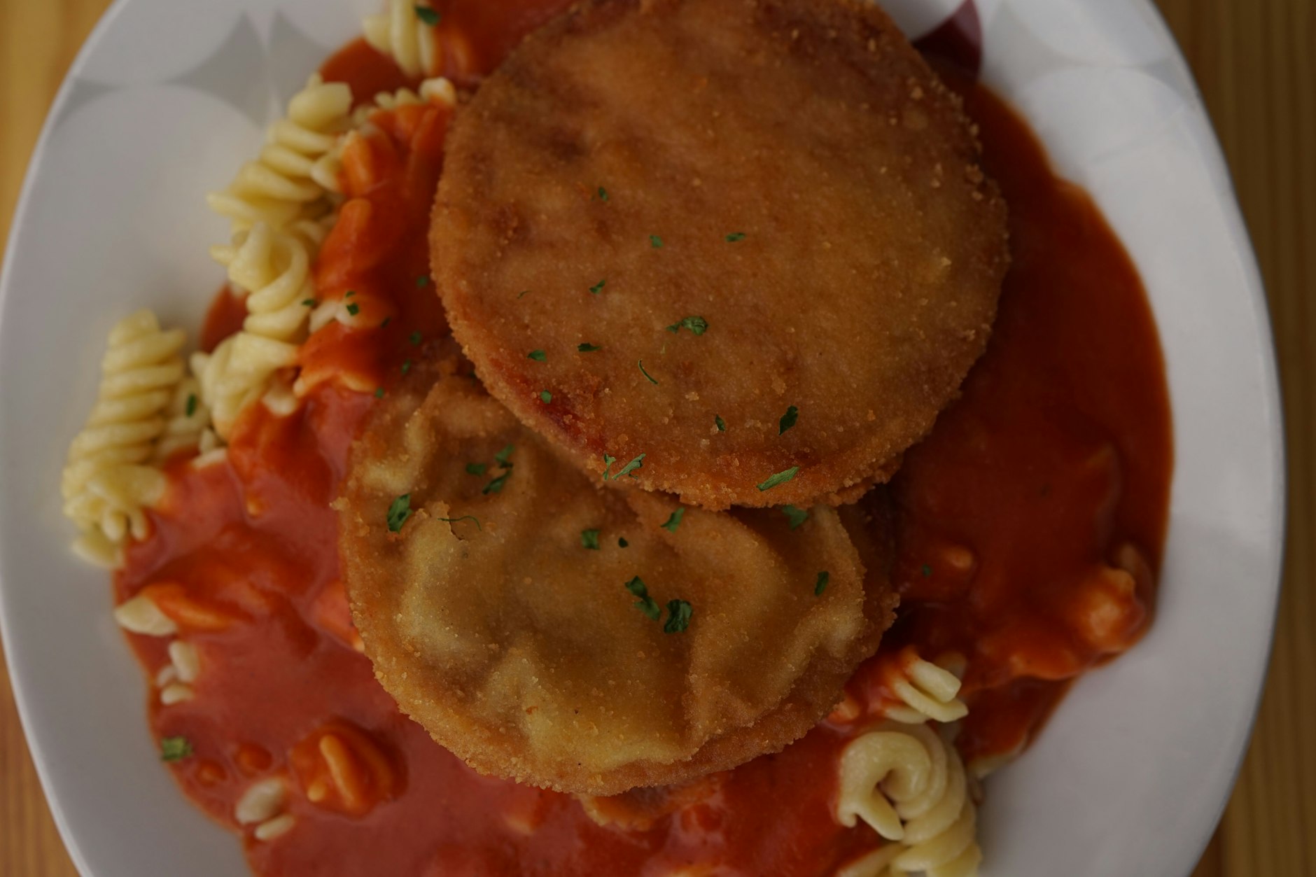 Vegetarisches Jägerschnitzel wie in der DDR – aber ohne Fleisch.