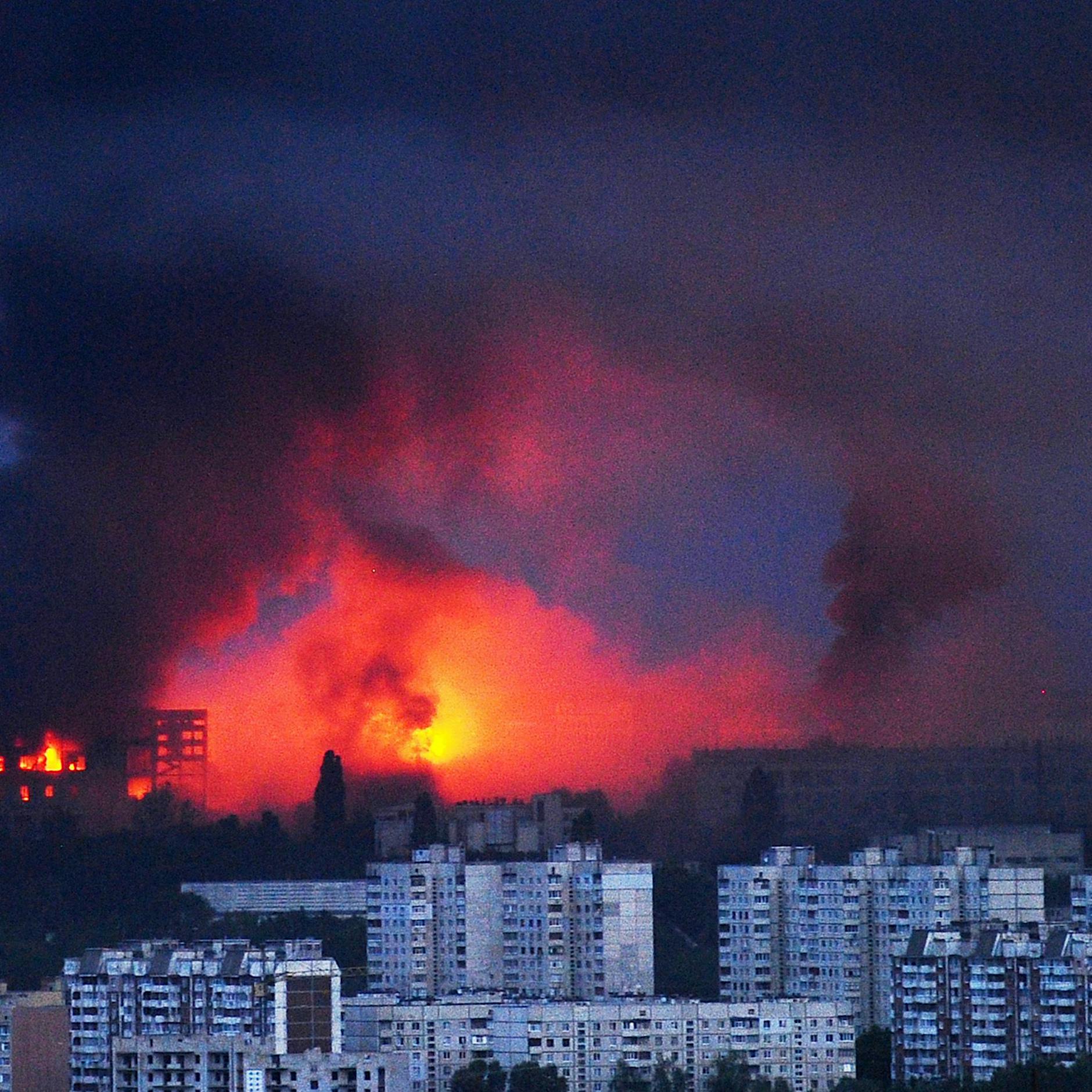 Ukrainekrieg: Größter Angriff Russlands seit Kriegsbeginn