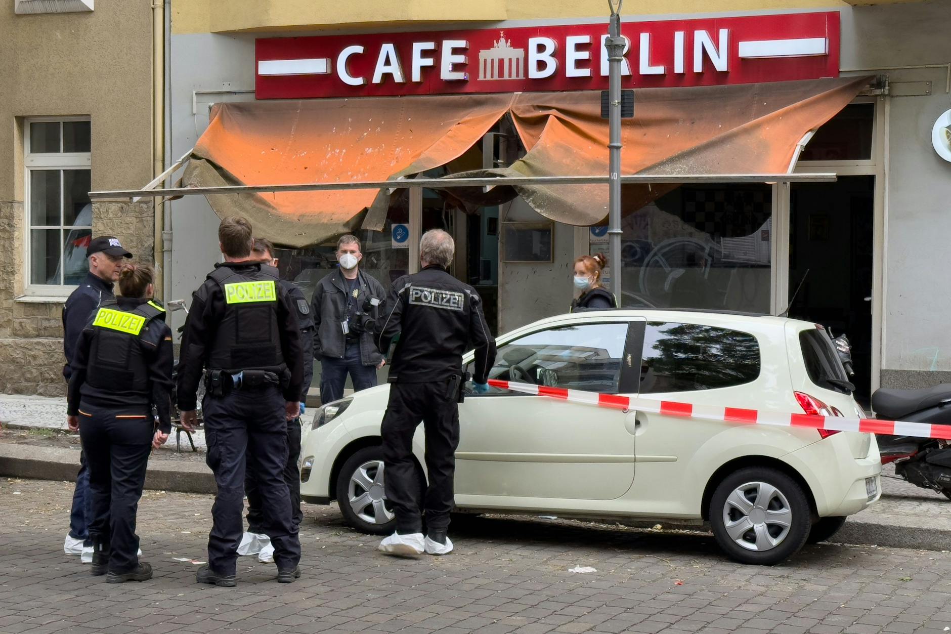 In Neukölln kam es in einem Café zu einer Explosion.