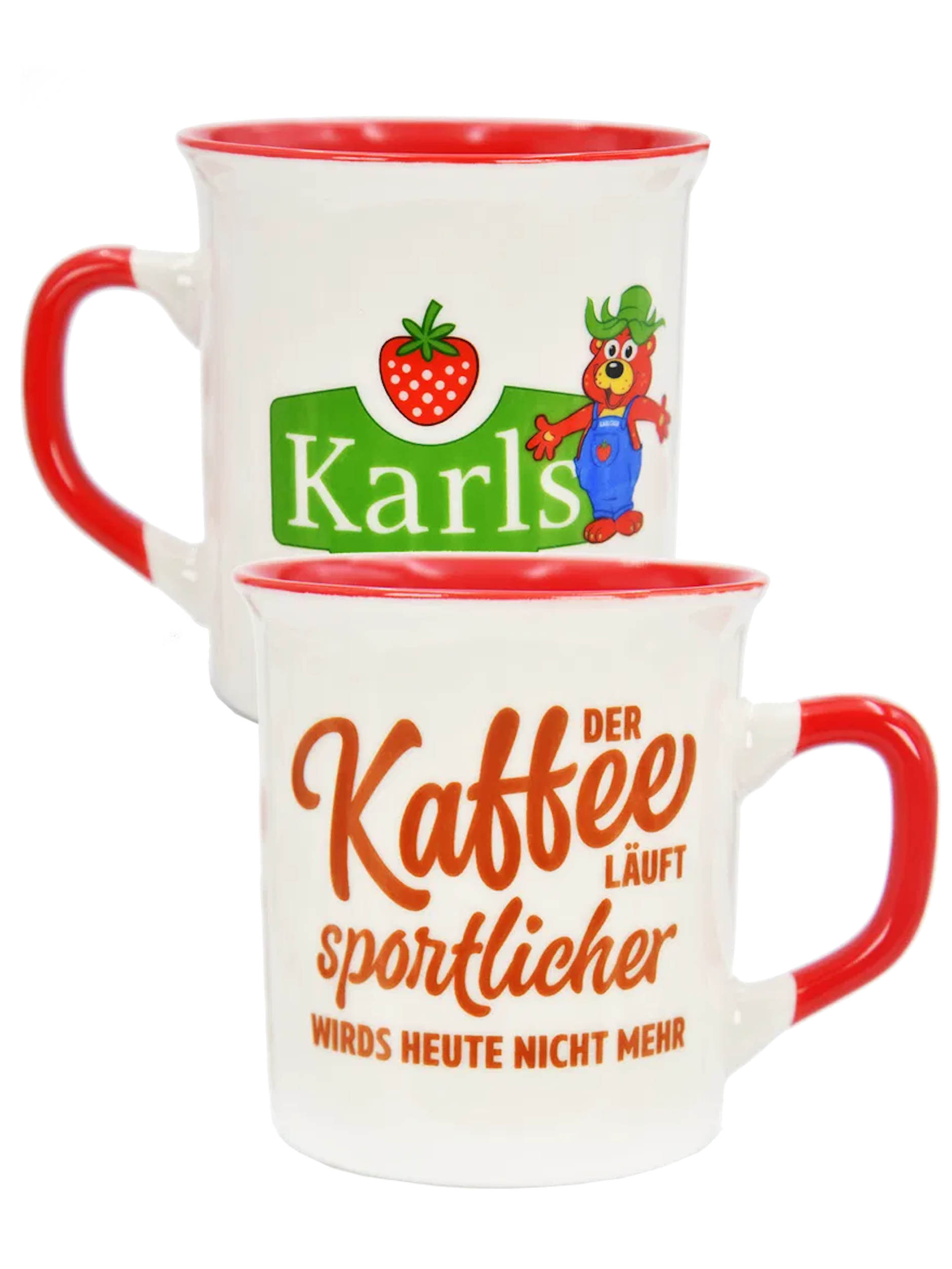 Das Objekt der Begierde: Der „Karls-Becher“ ist nicht irgendein Becher. Aus ihm trank sogar Brad Pitt. Nur 2,50 Euro kostet das Stück, doch schon das scheint einigen zu teuer zu sein.