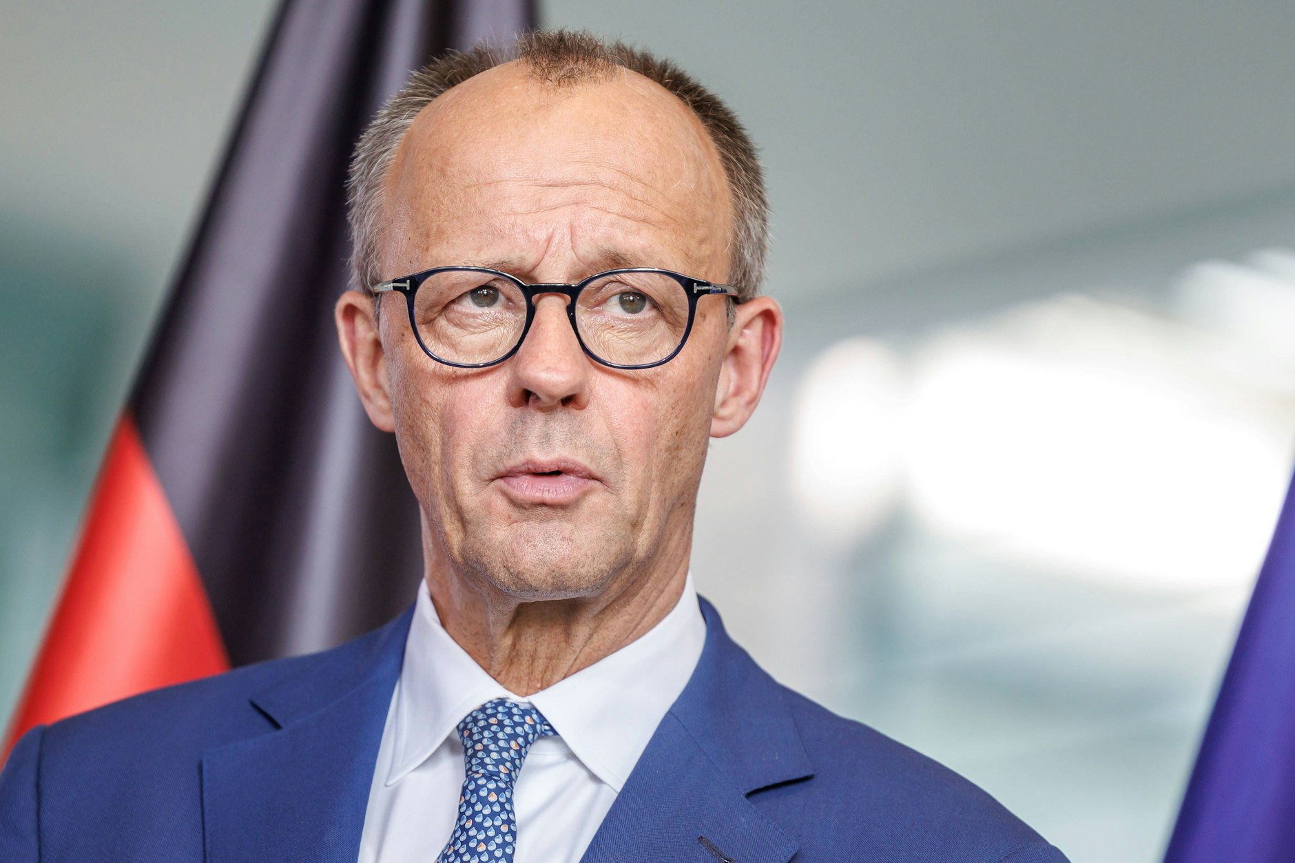 Bundeskanzler Friedrich Merz CDU.