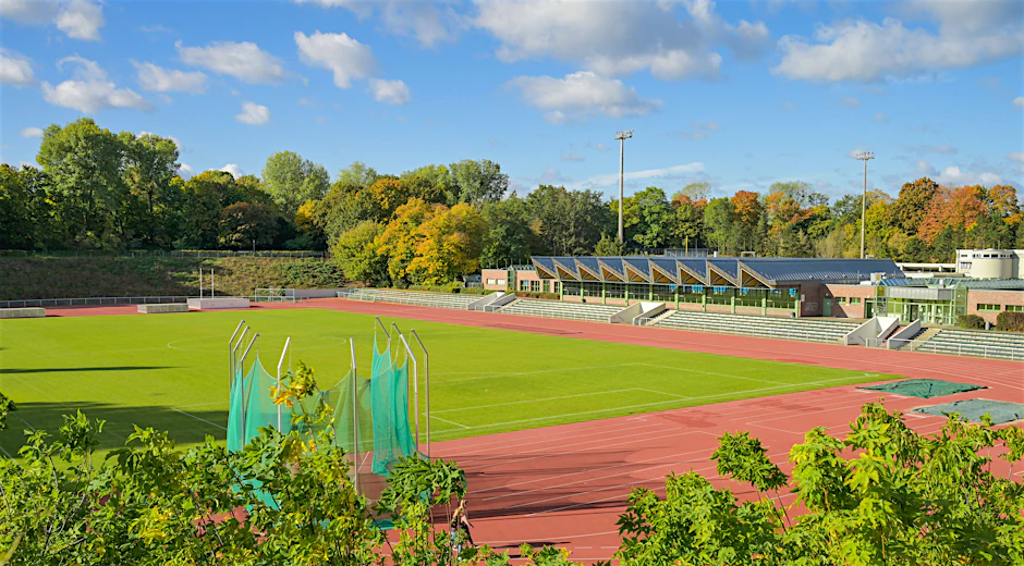 Das Stadion Wilmersdorf soll umgestaltet werden.