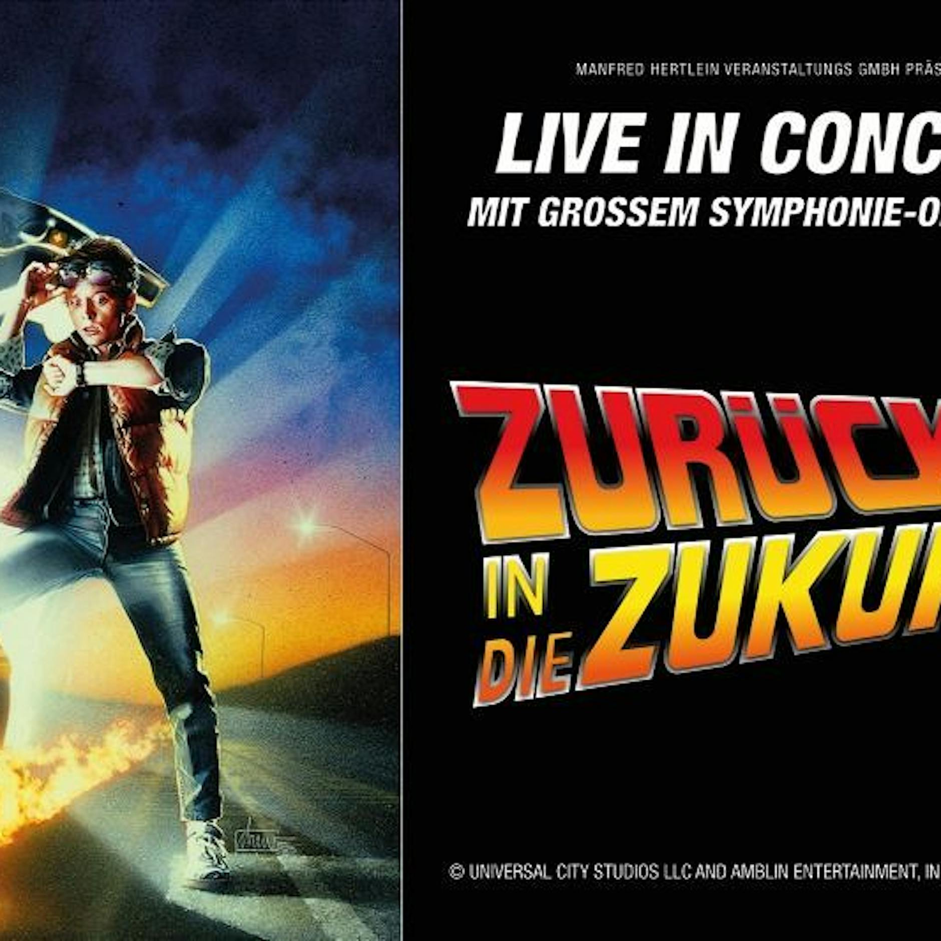 ZURÜCK IN DIE ZUKUNFT 24.10.25 Berlin | Tickets!