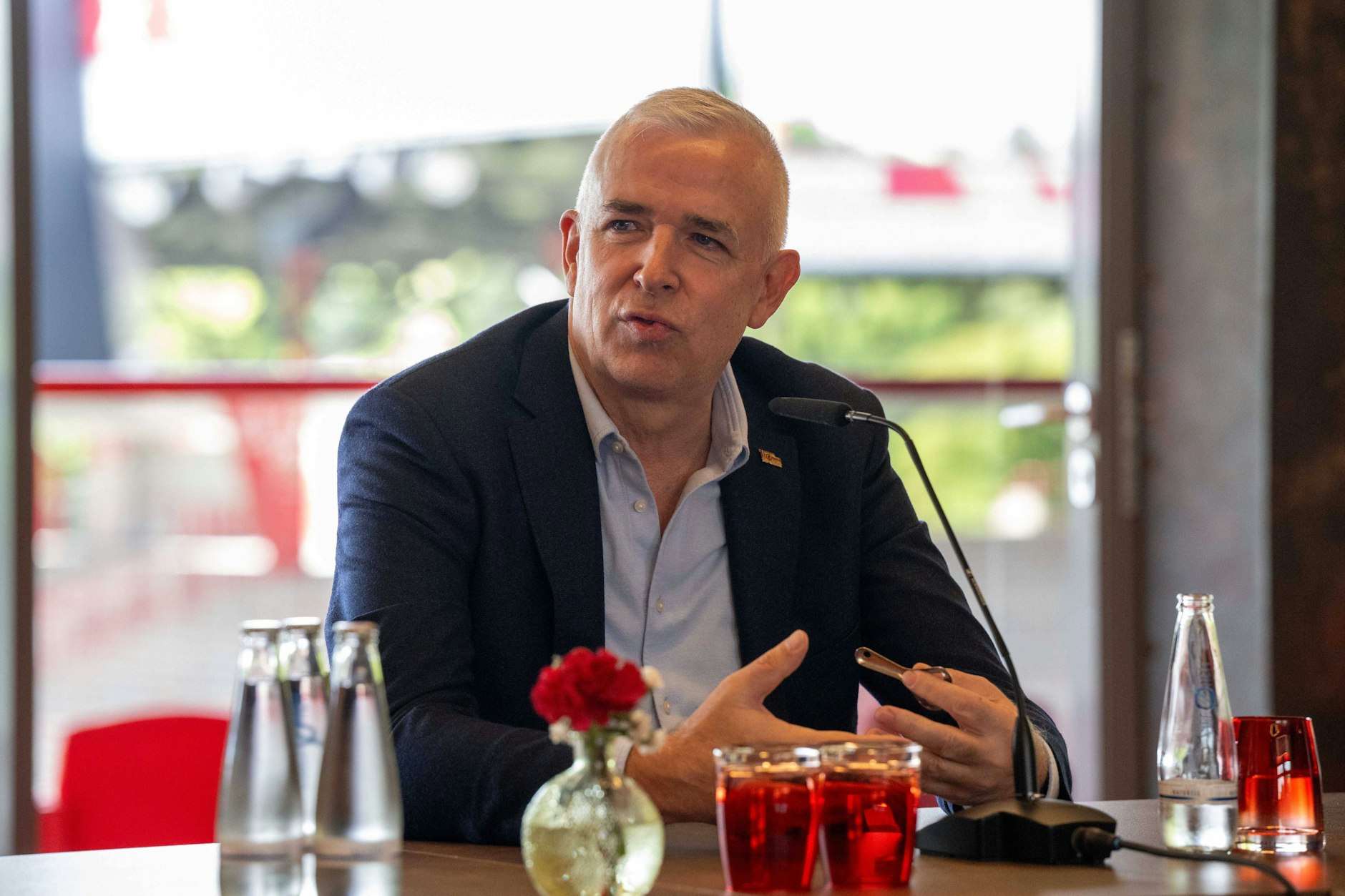 Dirk Zingler, Präsident des 1. FC Union, unterstützt sich als erster Bundesliga-Boss eine Regionalliga-Reform.