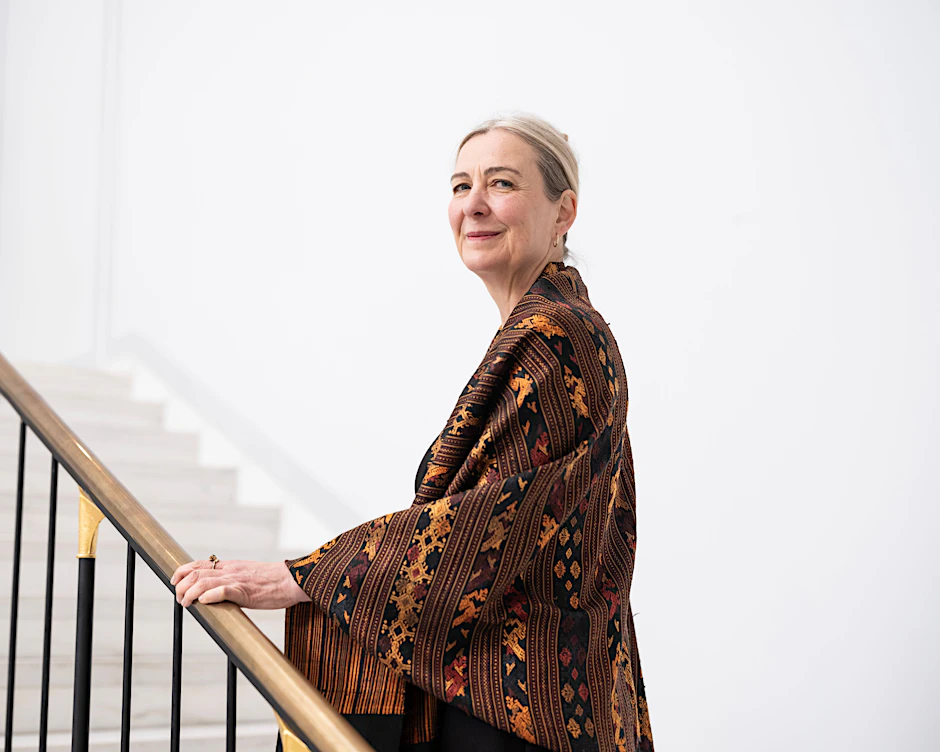 Marion Ackermann, seit dem 1. Juni die Präsidentin der Stiftung Preußischer Kulturbesitz, Deutschlands bedeutendster Kunstinstitution. Hier in der Villa Heydt.