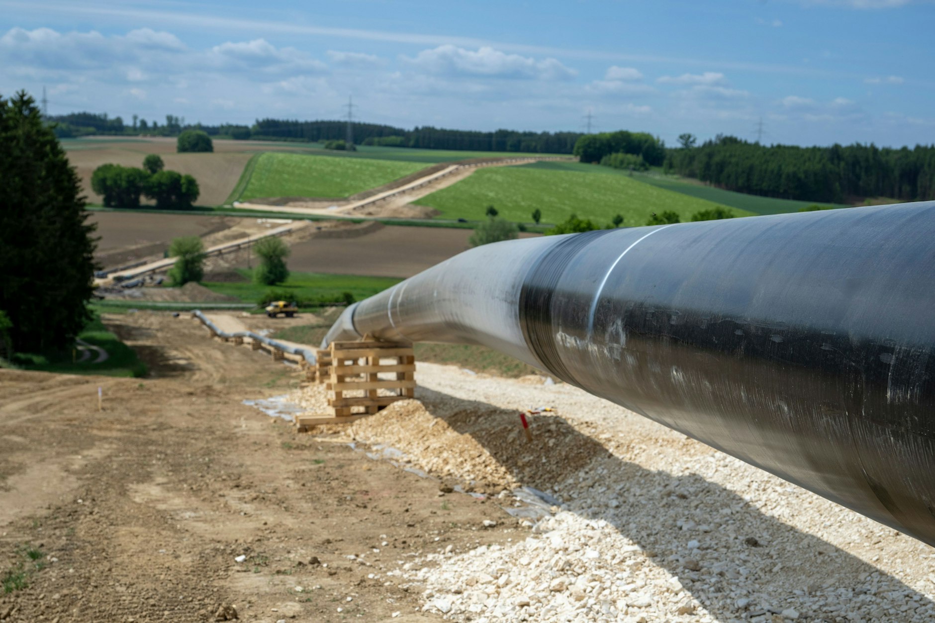 Das Wasserstoff-Kernnetz in Deutschland nimmt Gestalt an: Die Gas-Pipeline „Augusta“ in Bayern soll irgendwann auch Wasserstoff transportiert können.