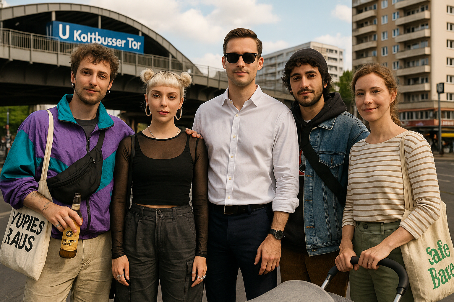 Kreuzberg, Friedrichshain, Prenzlauer Berg: So sehen Berliner laut ChatGPT aus