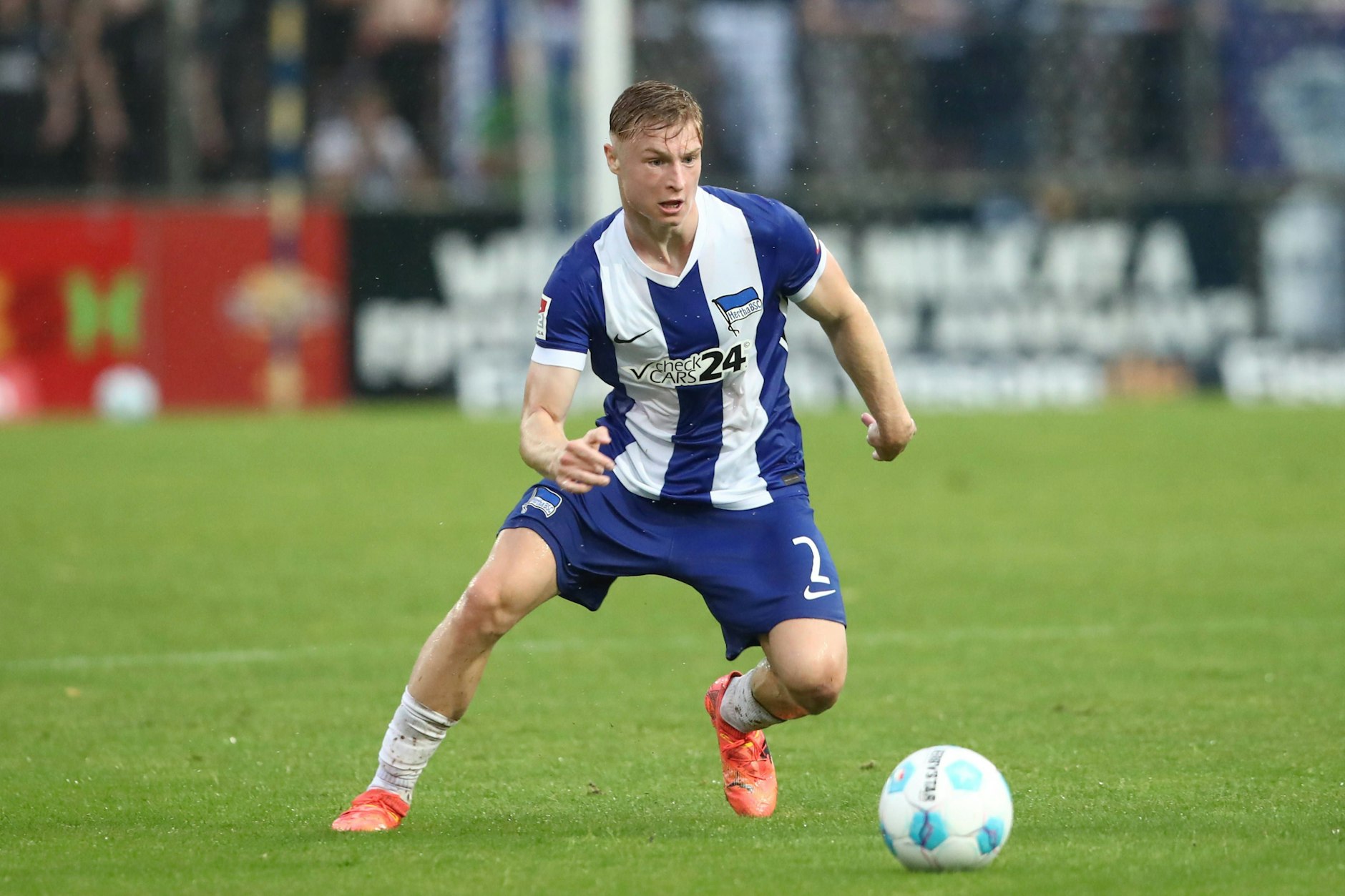 Youngster Julian Eitschberger ist nach einem Jahr bei Rot-Weiß Essen wieder zurück bei Hertha BSC.