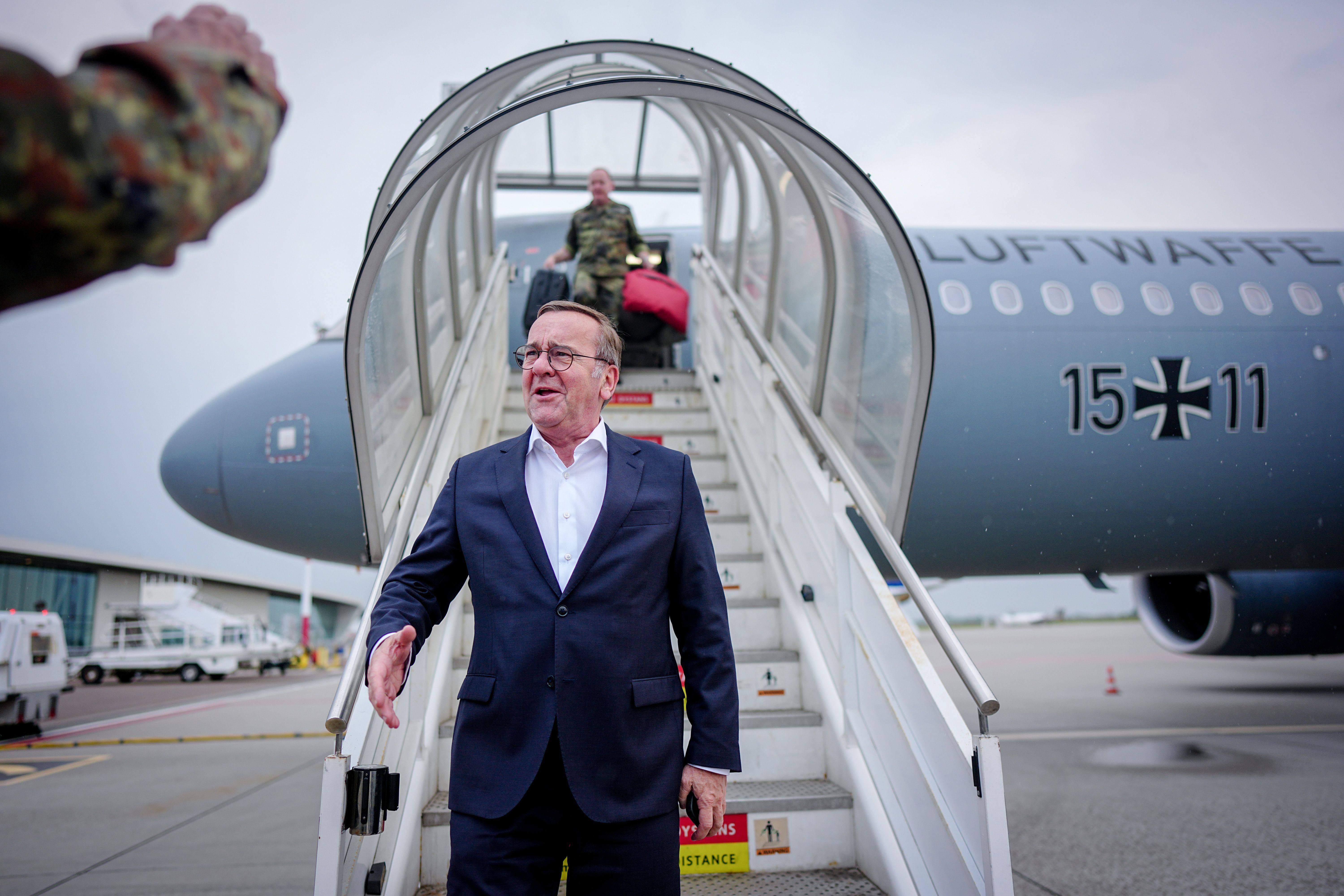 Pistorius in Kiew eingetroffen: Gespräche über weitere Militärhilfe für die Ukraine