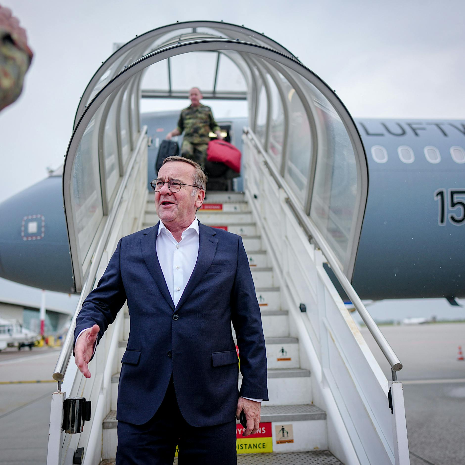 Pistorius in Kiew eingetroffen: Gespräche über weitere Militärhilfe für die Ukraine