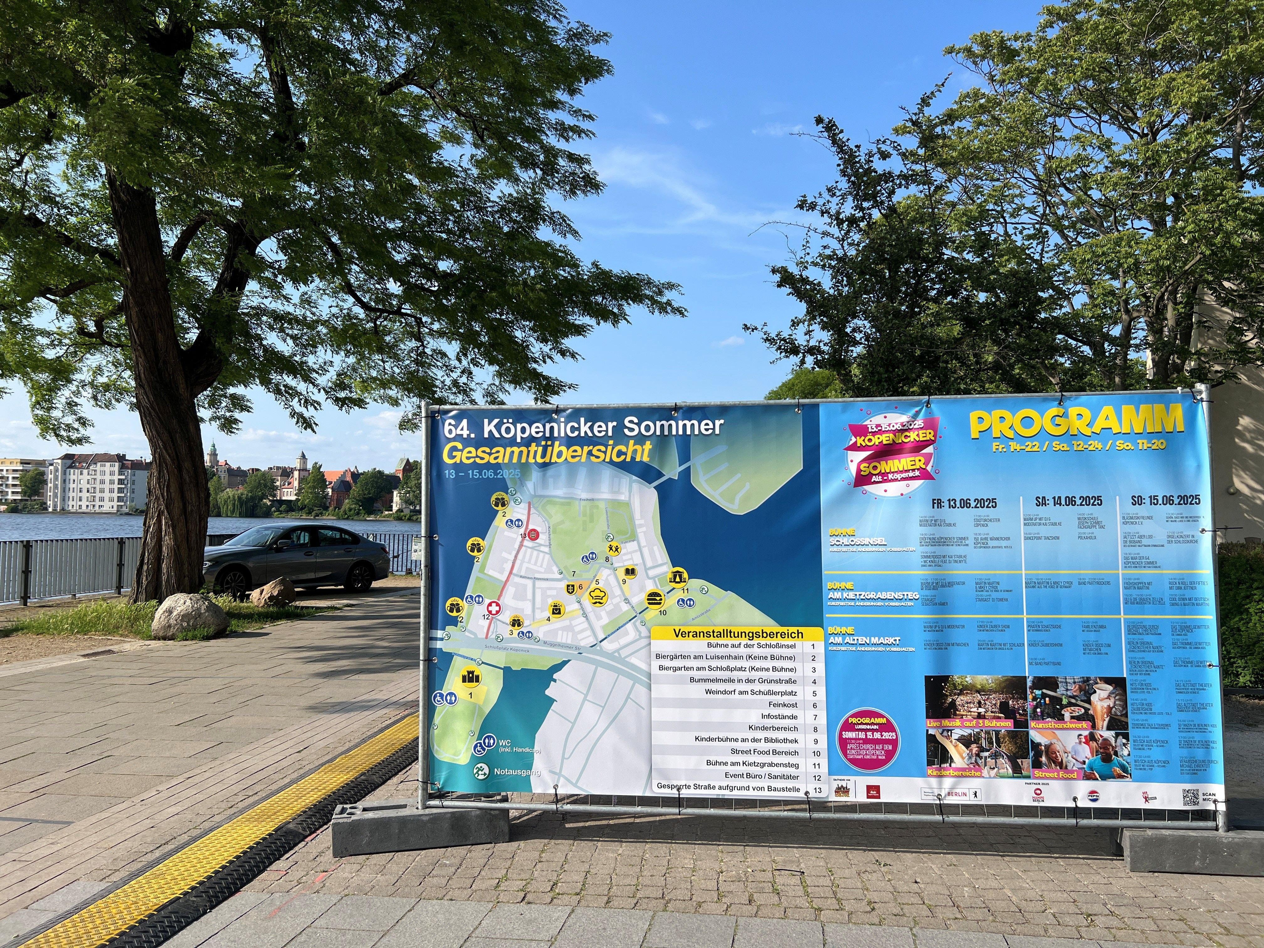 Baustellen-Drama um Köpenicker Sommer: Highlight entfällt!