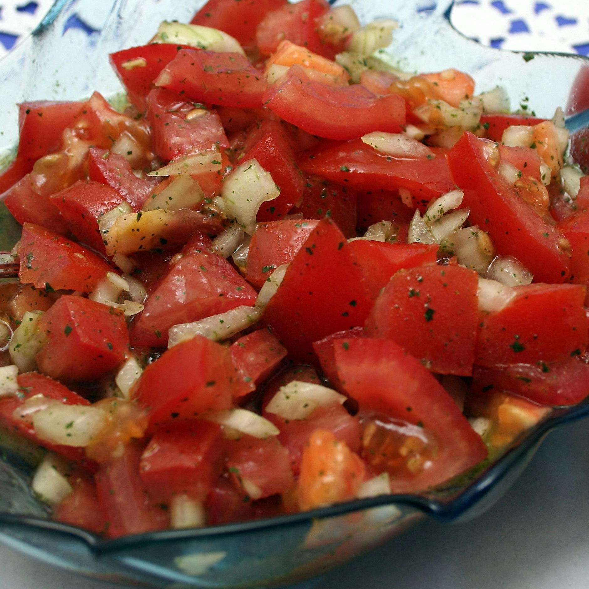 Rezept aus der DDR: Tomatensalat mit Jagdwurst schmeckt zum Abendbrot!