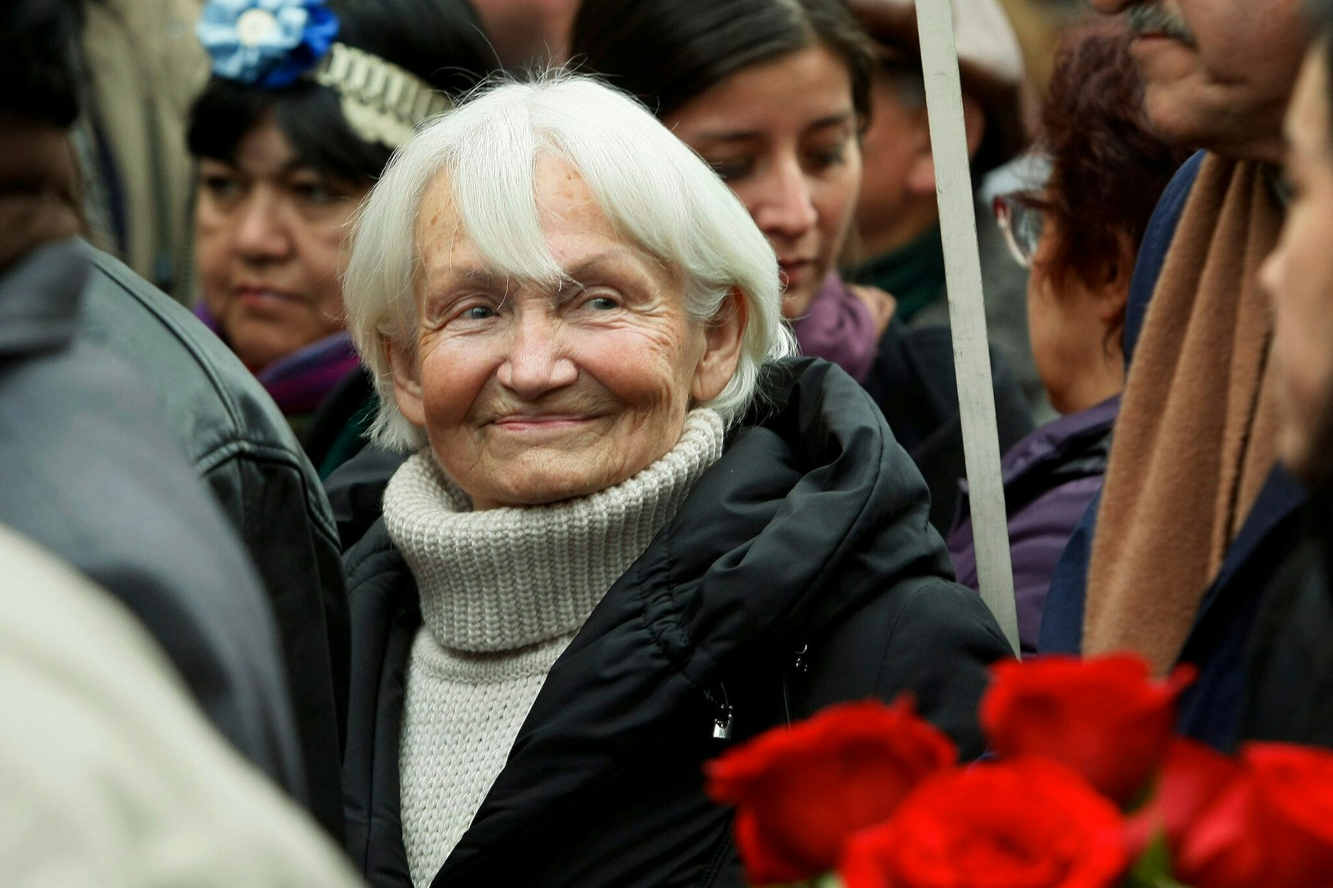 Margot Honecker, Witwe des früheren DDR-Staats- und Parteichefs Erich Honecker, im chilenischen Dorf Pomaire, aufgenommen am 25.09.2011.