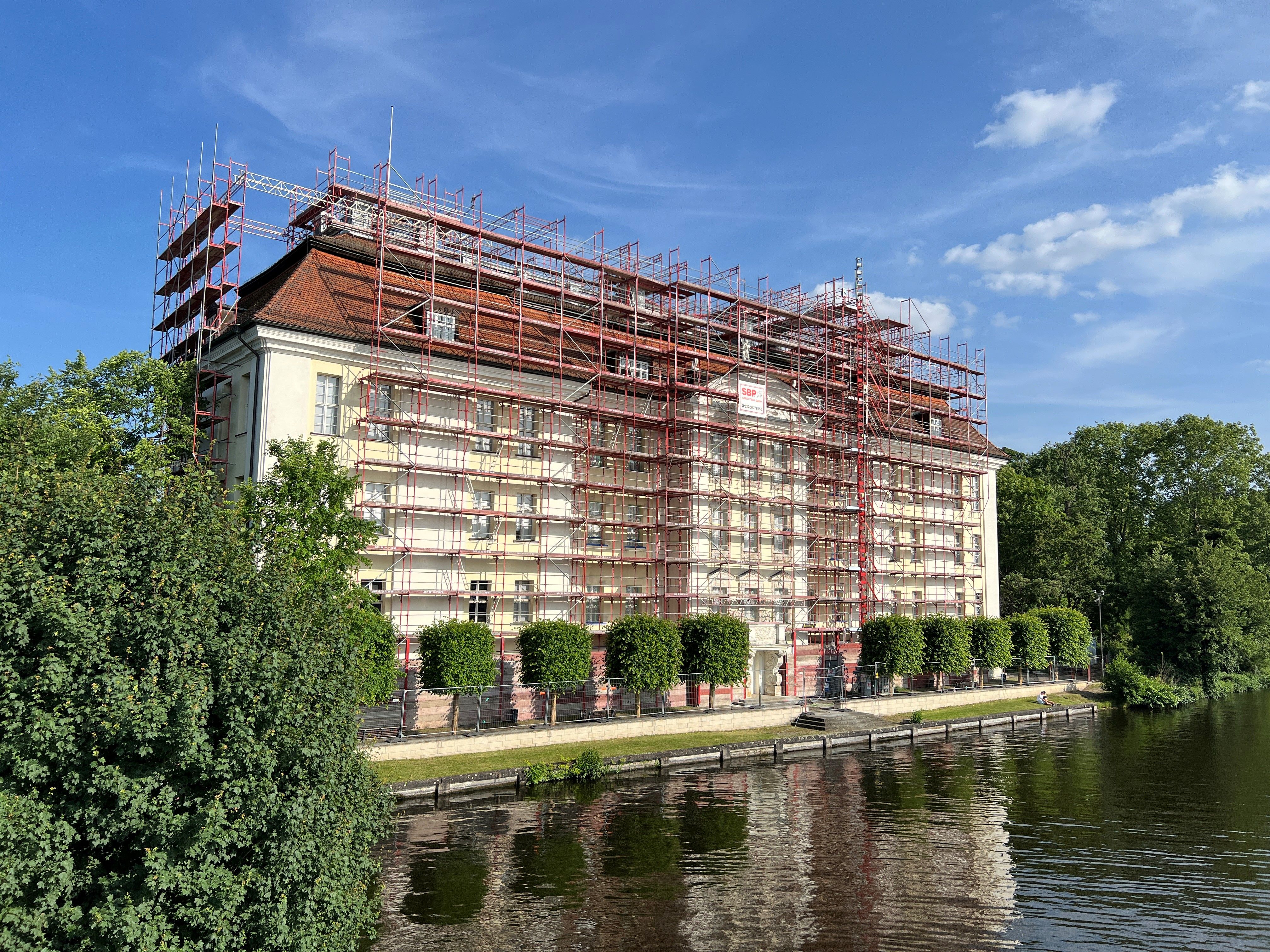 Sanierung am Schloss Köpenick: Gerüst soll weg – so geht’s weiter