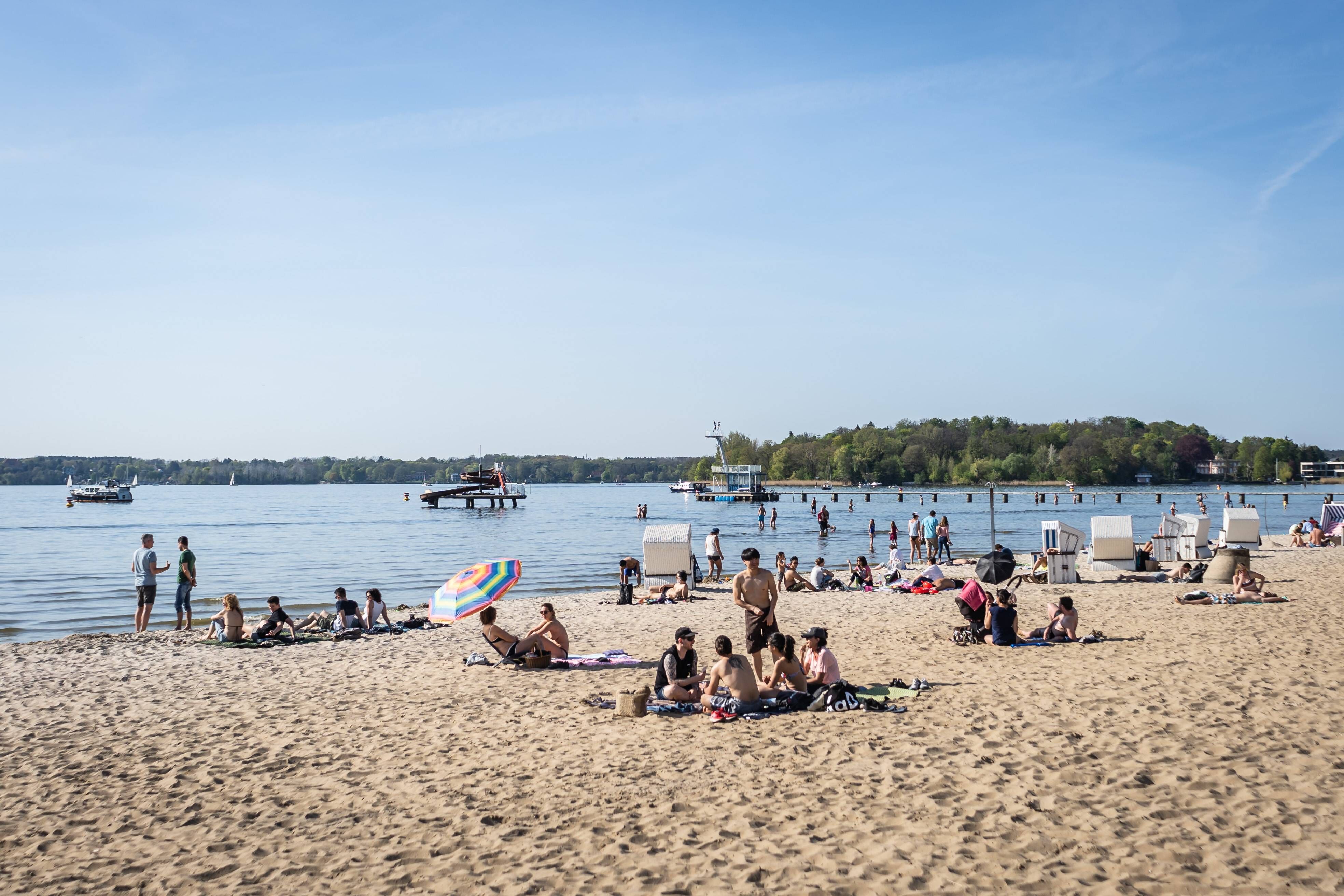 Sommerwochenende in Berlin: So ist die Wasserqualität an Badeseen