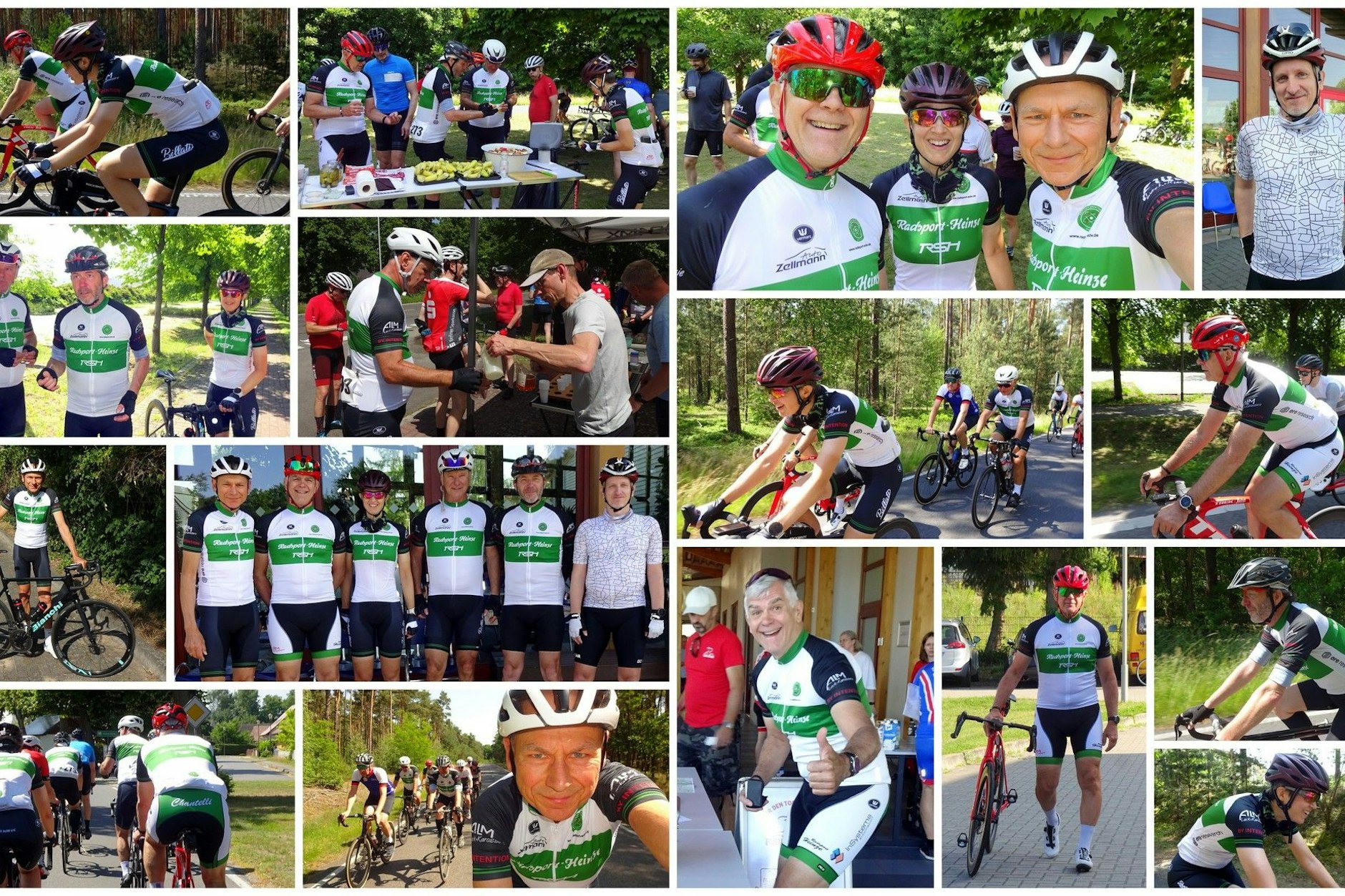 Bilder von der Radtour.